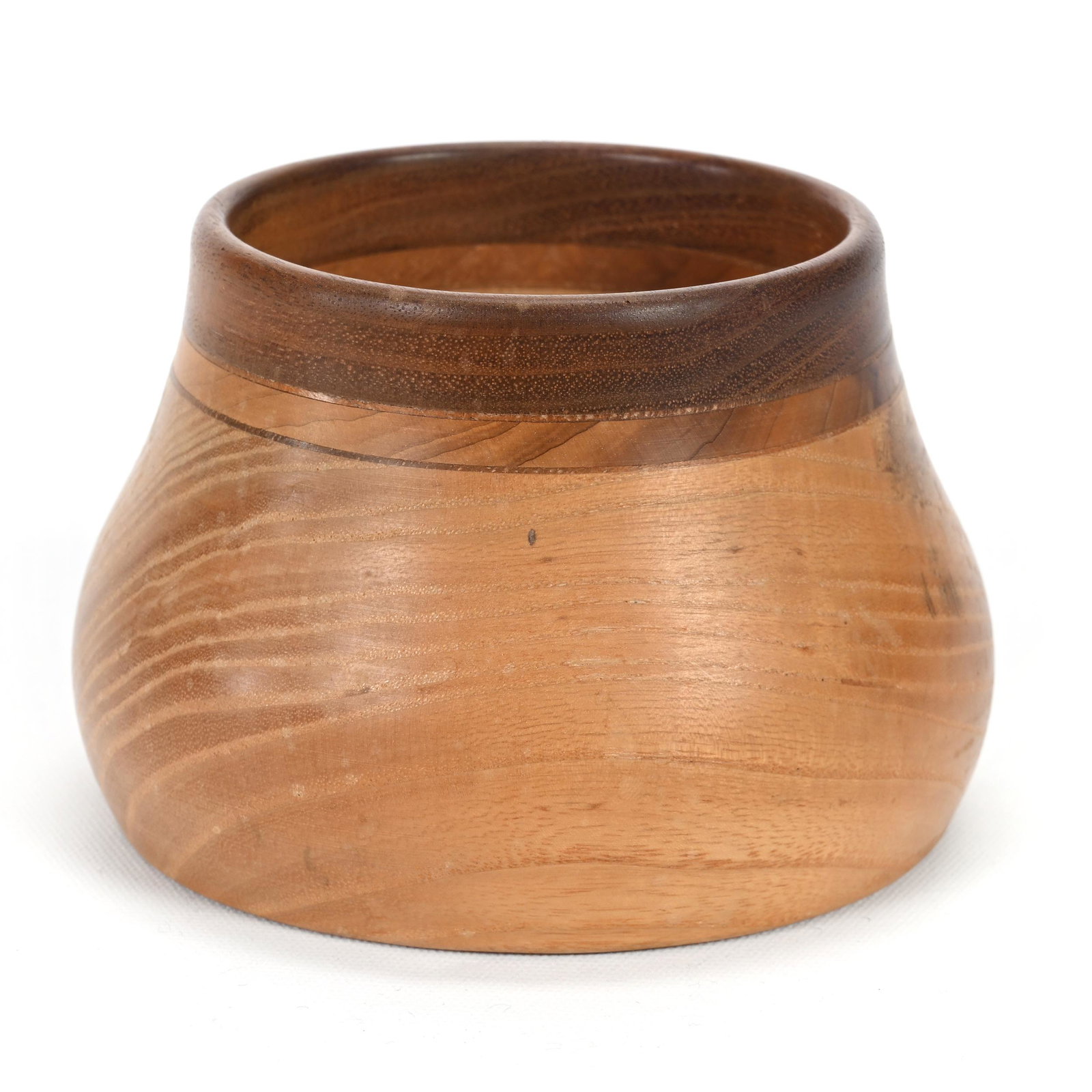 Turned Wooden Vessel Signed Galen Carpenter (1 of 3)