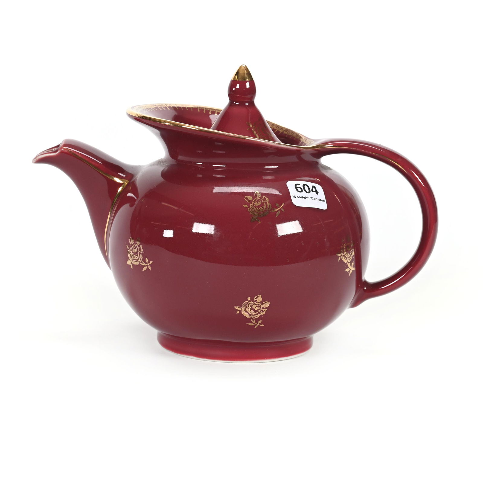 Tea Pot Marked Hall Pottery #0693 (1 of 4)