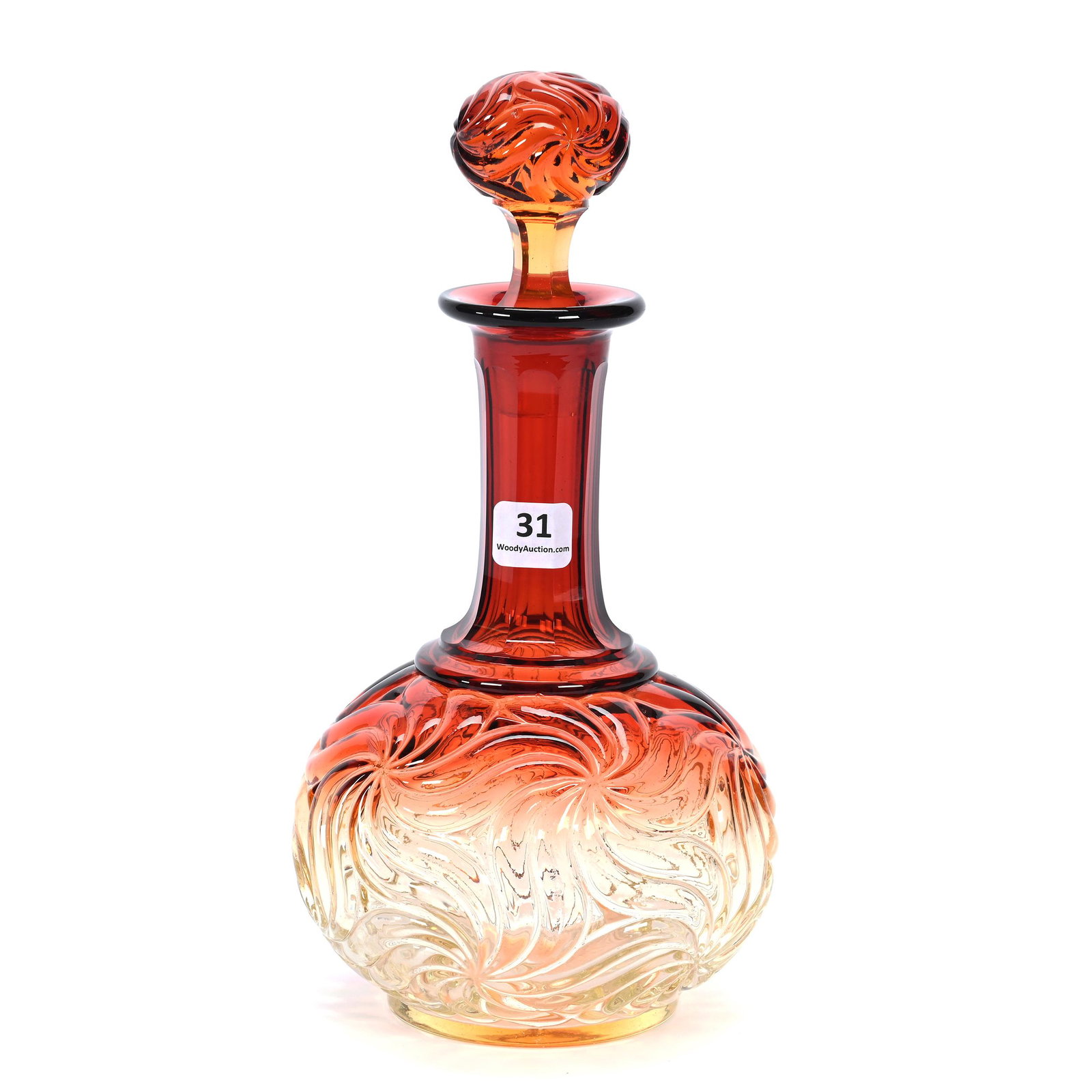 Decanter, Unmarked Baccarat Rose Tiente (1 of 4)