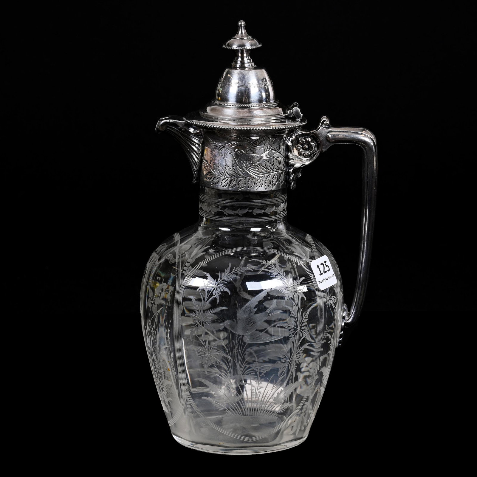 Ewer, Finely Engraved Panels (1 of 4)