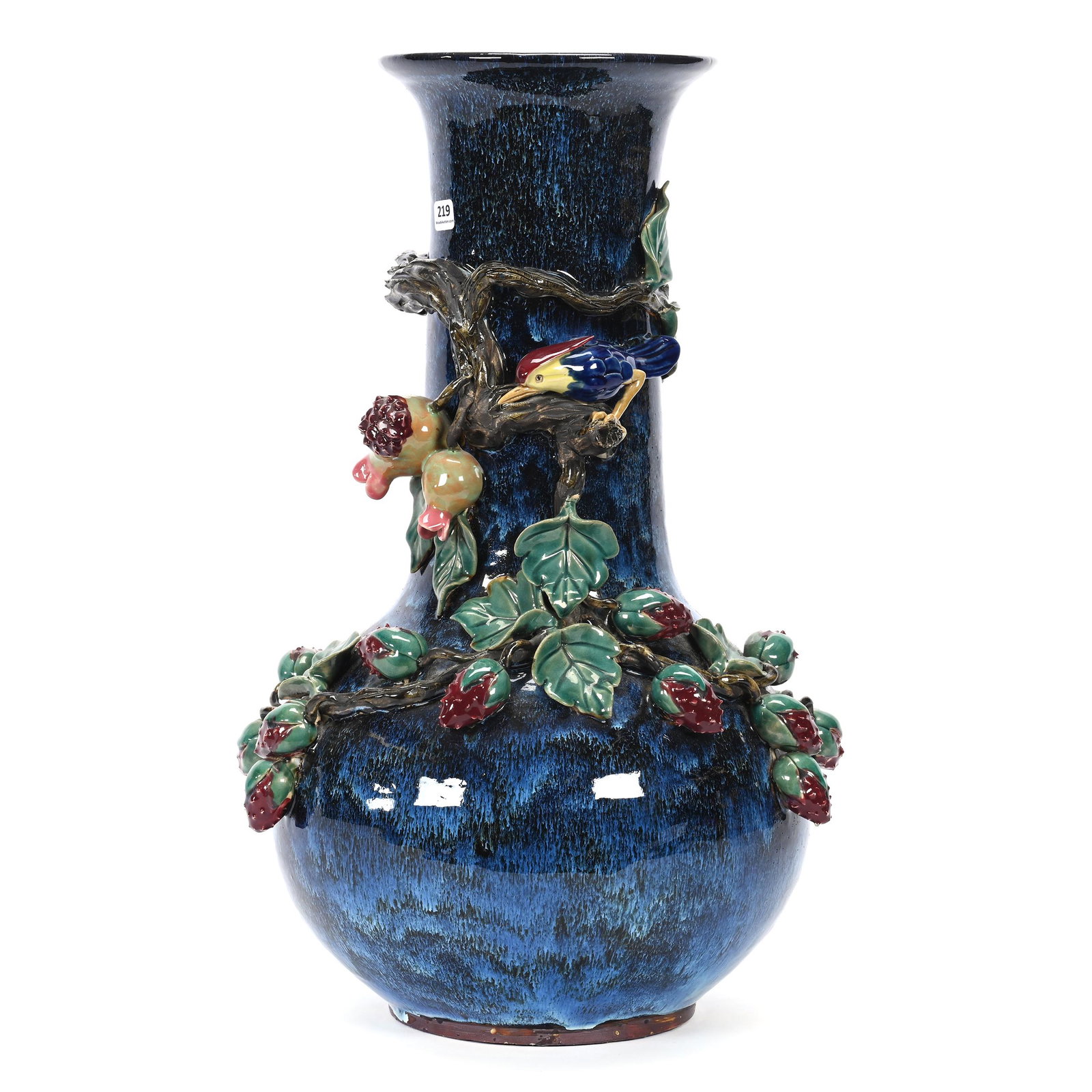 Massive Floor Vase, Chinese Seal Script Mark On Base (1 of 7)