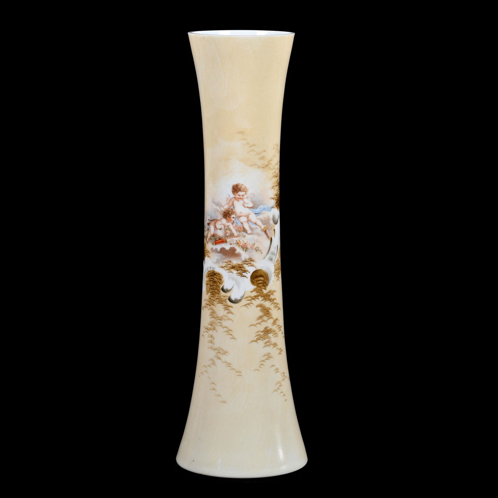 Vase, Unmarked Bristol Art Glass (0334) on Jan 21, 2023 Woody