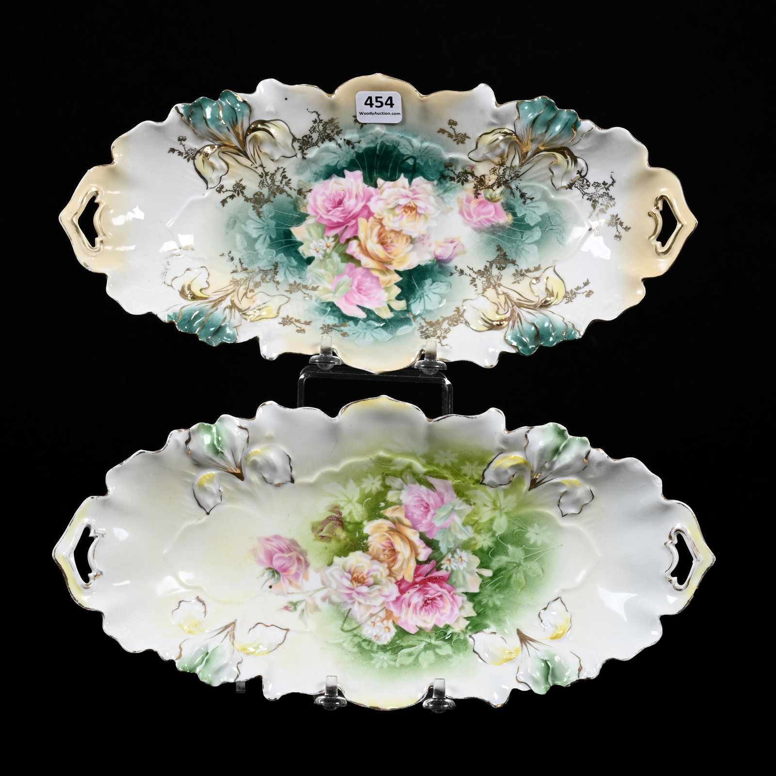 (2) Celery Trays Marked R.S. Prussia (1 of 3)