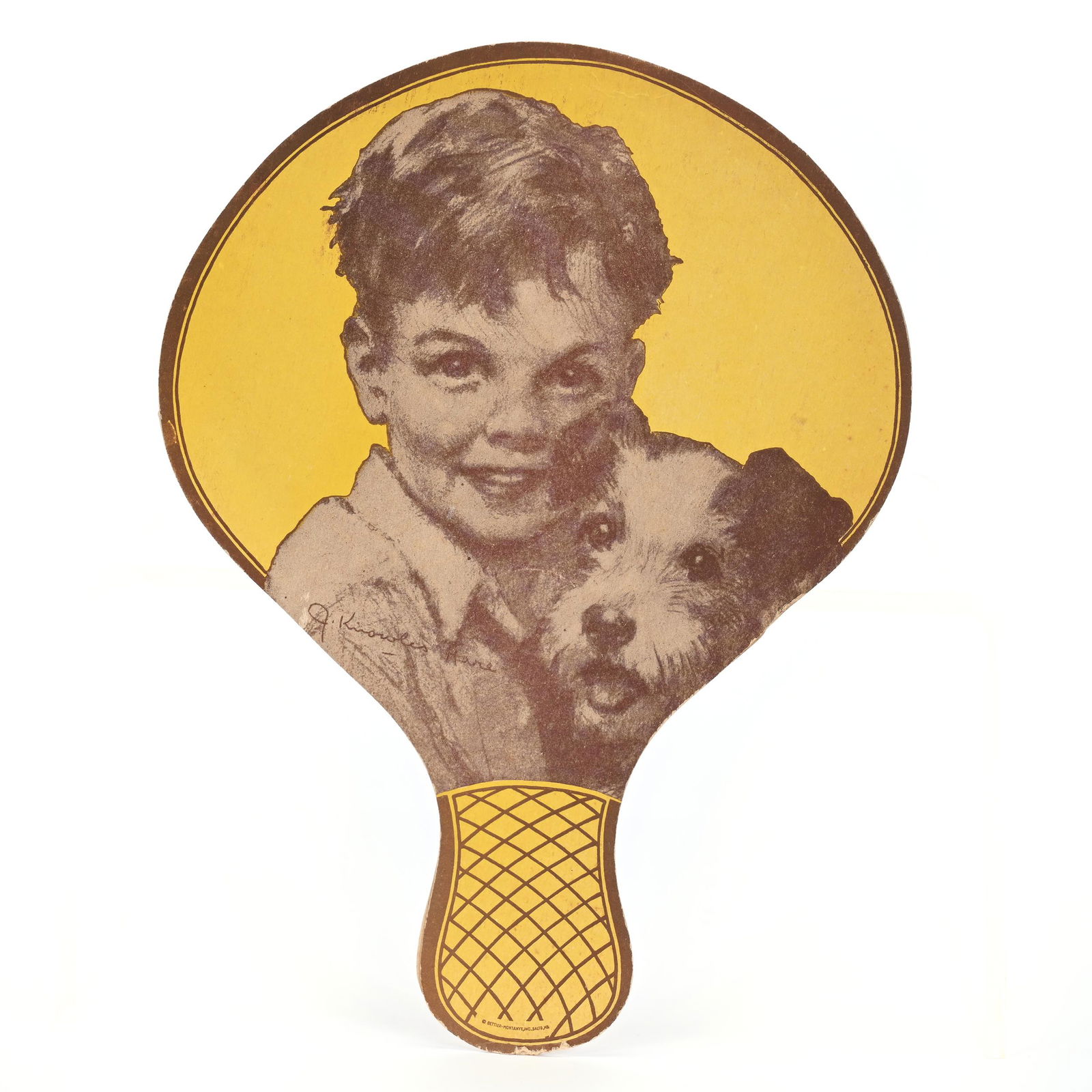 Paddle Fan 1920's Coca-Cola Advertisement (1 of 4)