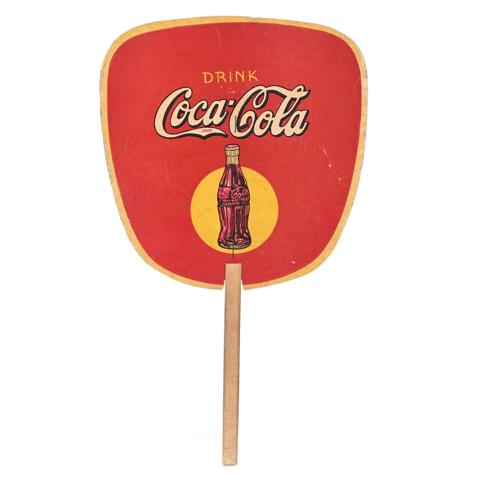 Political Fan 1920's-30's Coca-Cola Advertising (1 of 2)