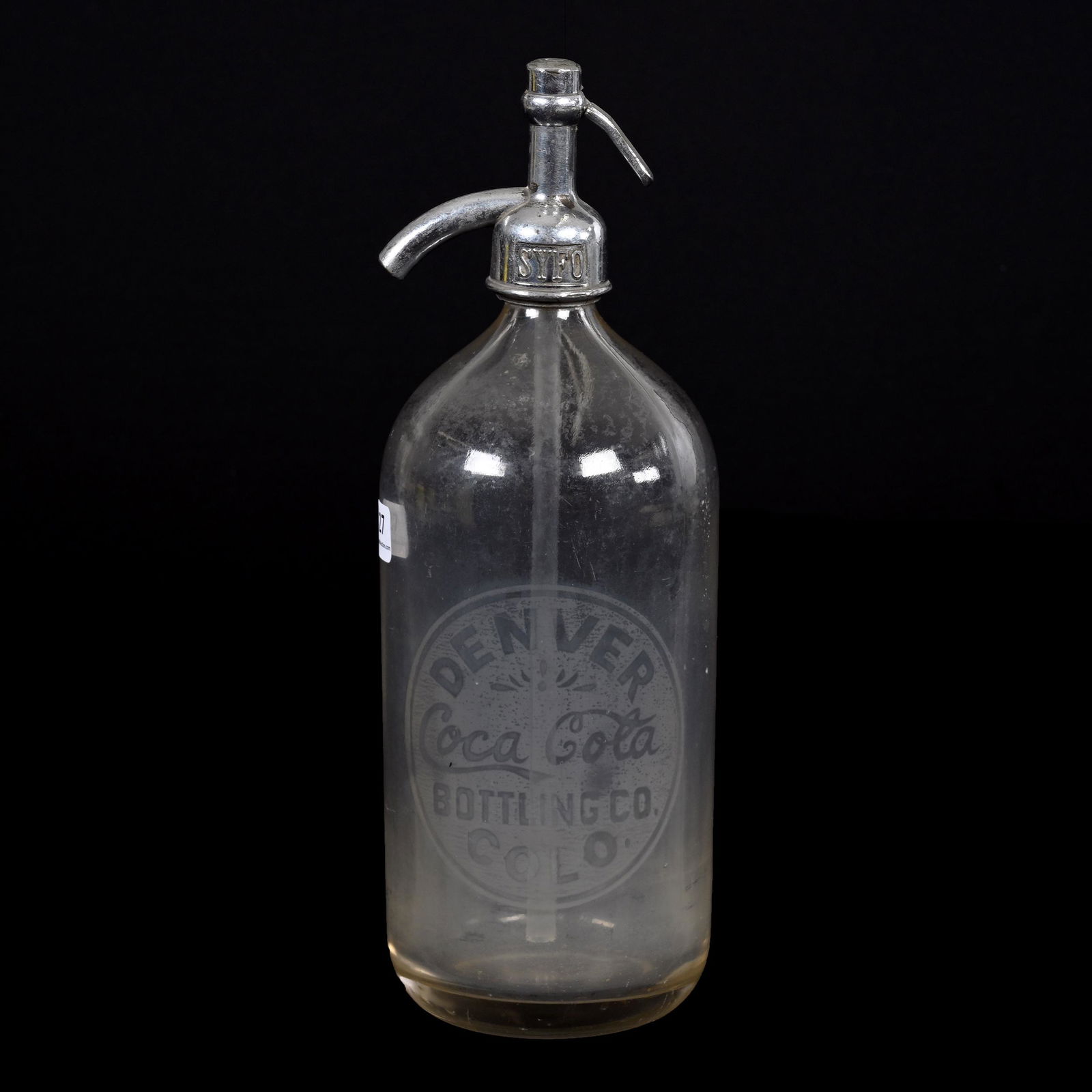 Seltzer Bottle Advertising Coca-Cola Circa 20's/30's (1 of 3)