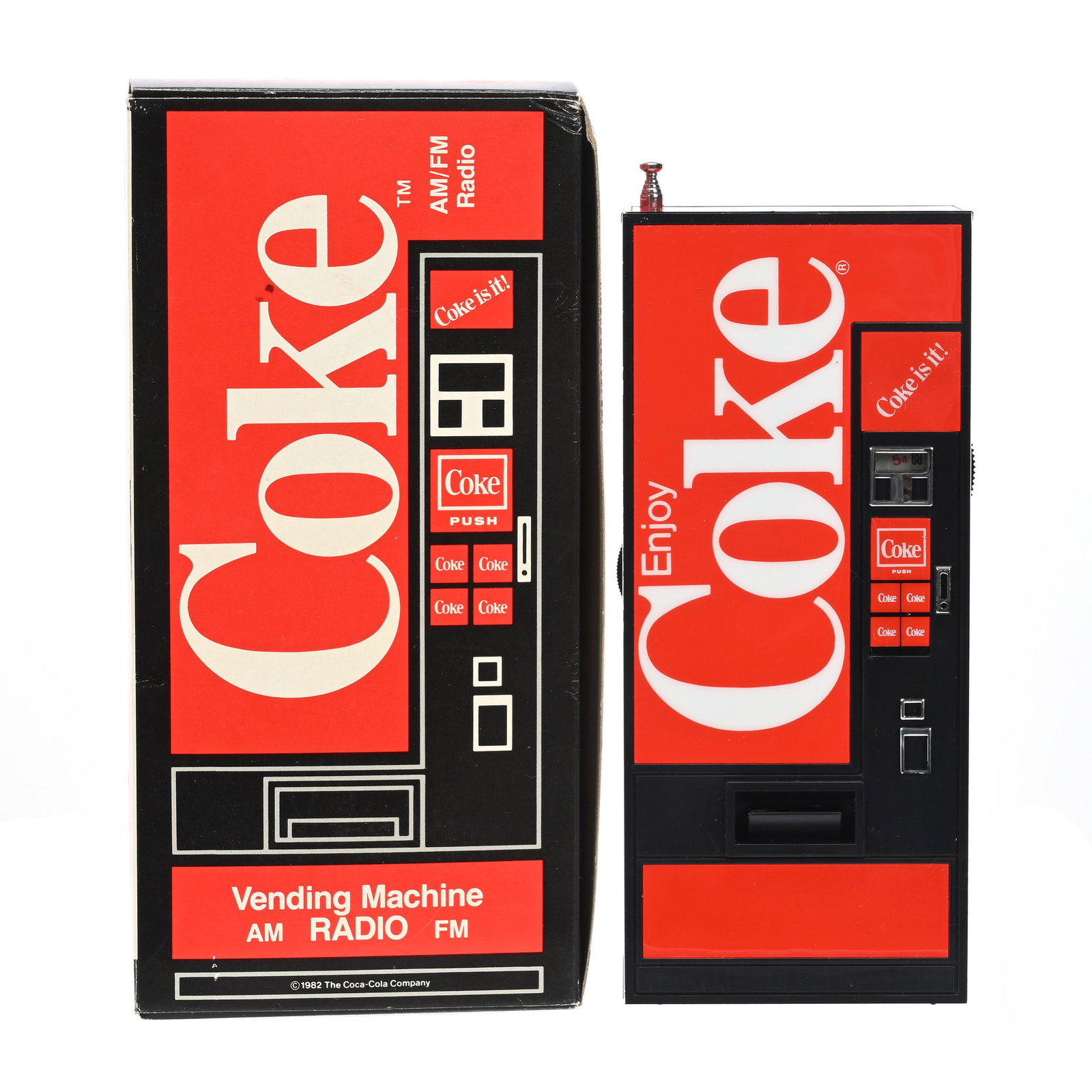 1980's Radio, Coca-Cola, New In Original Box (1 of 3)