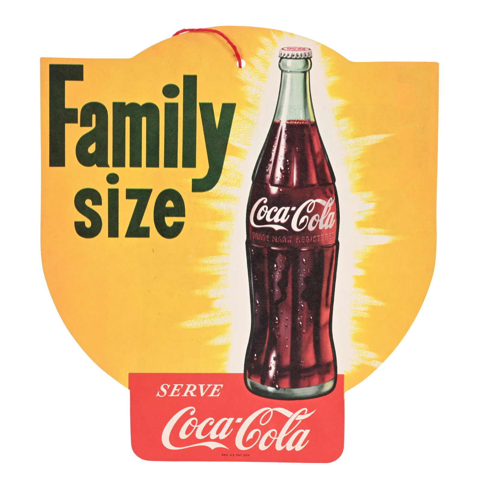 1950's Hanger, Coca-Cola Advertising (1 of 2)