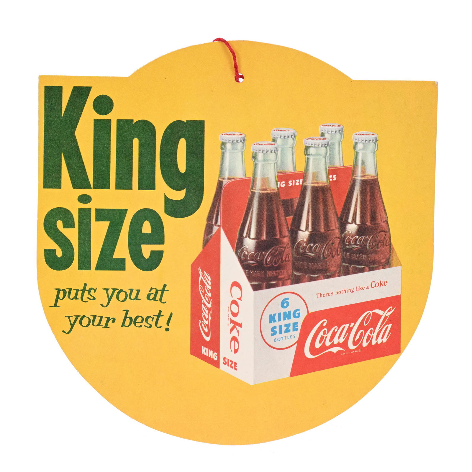 1950's Hanger, Coca-Cola Advertising (1 of 2)