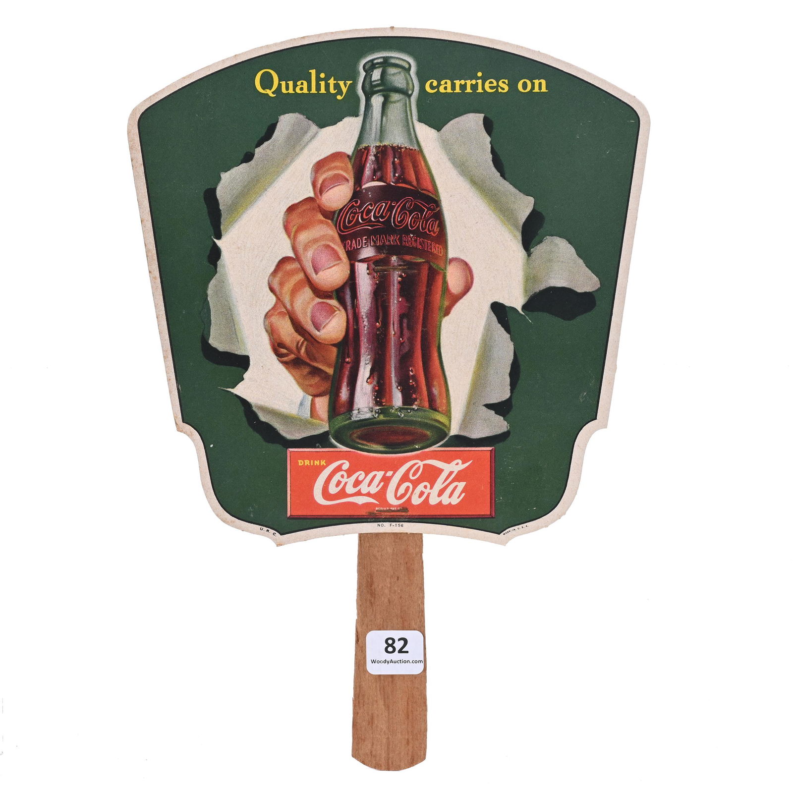 Paddle Fan Advertising Coca-Cola (1 of 2)