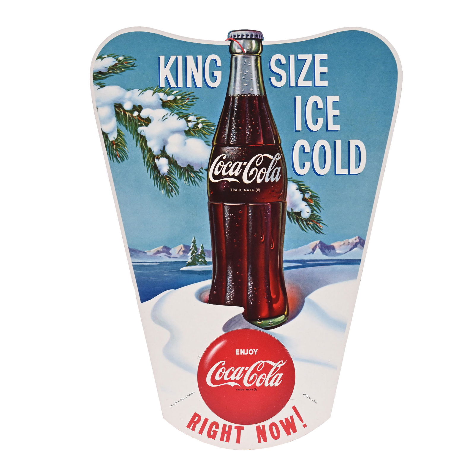 1950's Hanger, Coca-Cola Advertising (1 of 2)