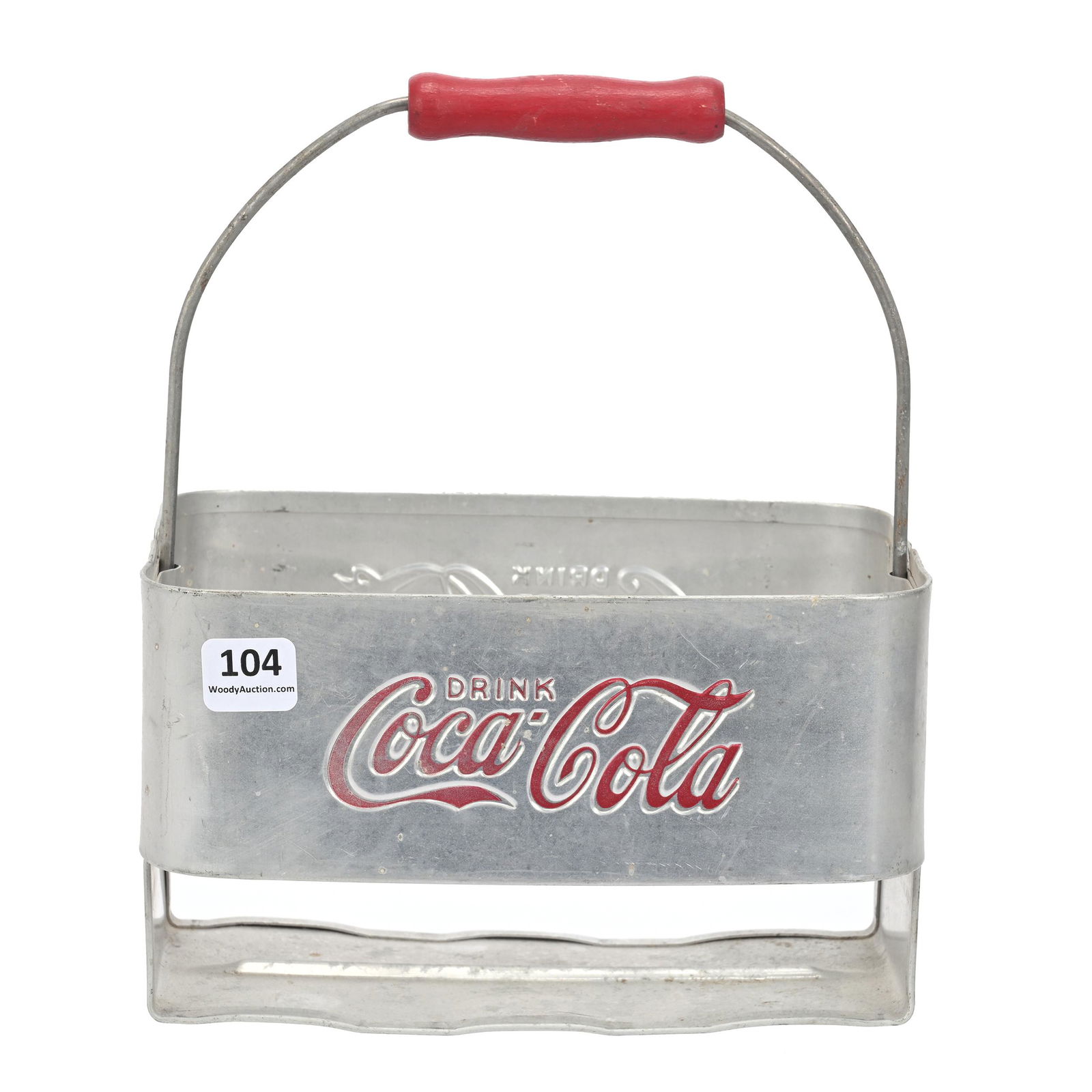 Aluminum Six-Pack Carrier, Coca-Cola, 1950's (1 of 3)