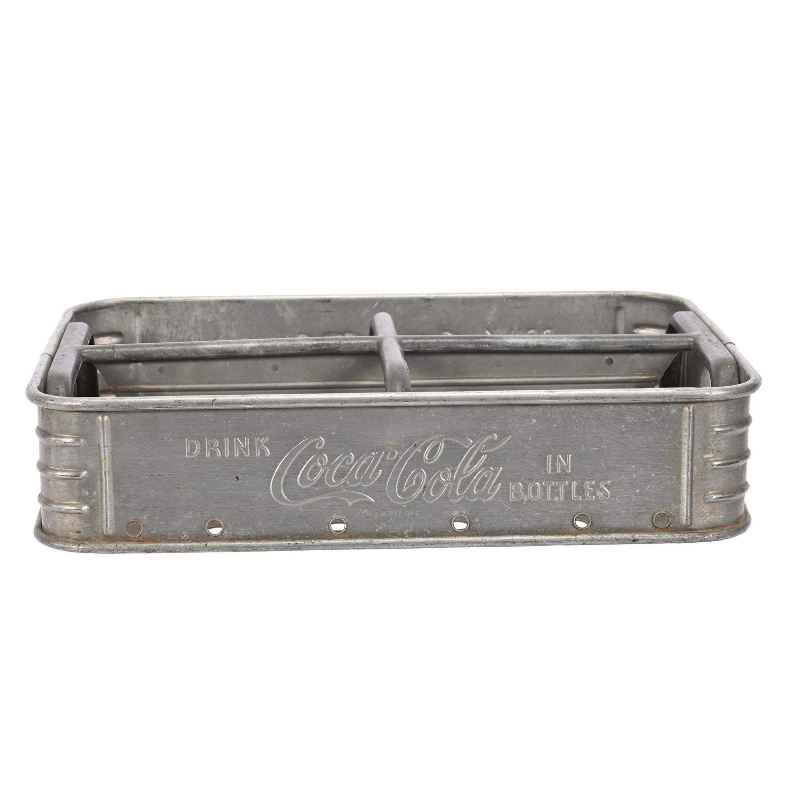 Stainless Steel Crate, Coca-Cola, 1950's (1 of 3)