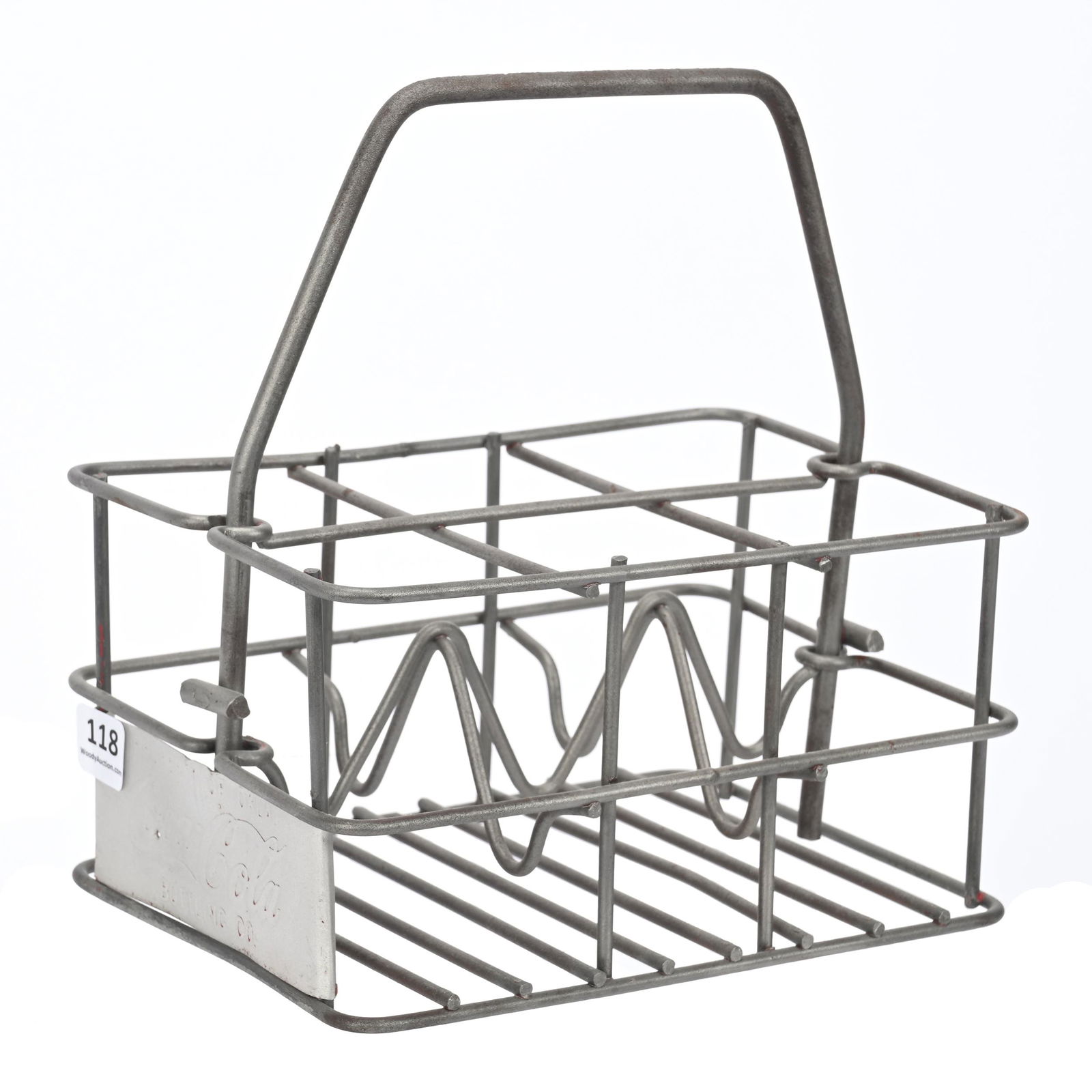 Wire Six-Pack Carrier, Coca-Cola, 1940's (1 of 3)