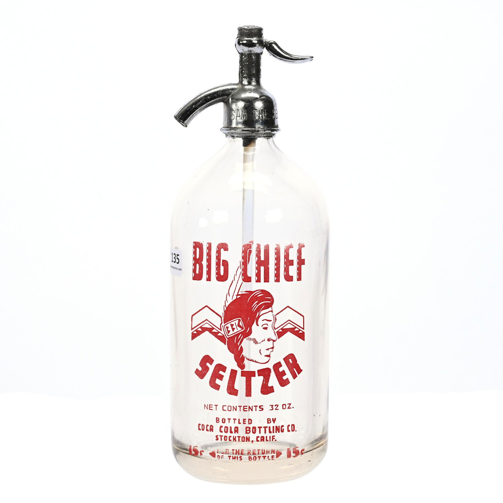 Seltzer Bottle Advertising Coca-Cola Circa 20's/30's (1 of 4)