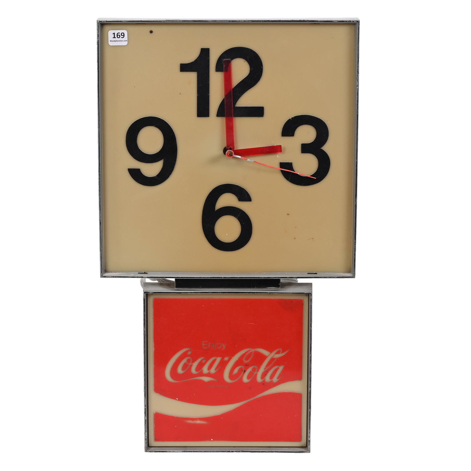 1970's Coca-Cola Double Light-Up Clock (1 of 4)