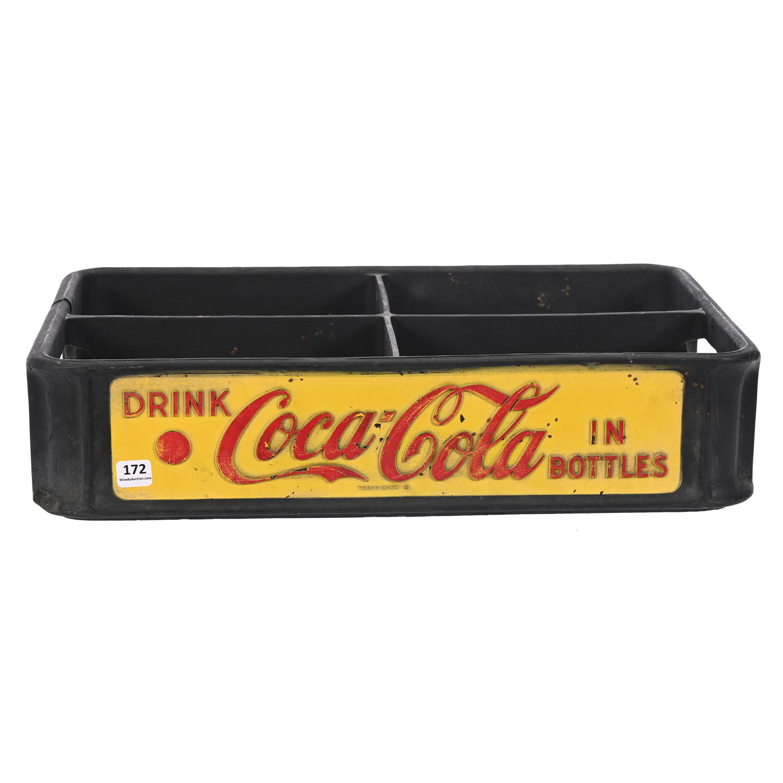 Hard Plastic Crate, Coca-Cola, 1960's (1 of 3)