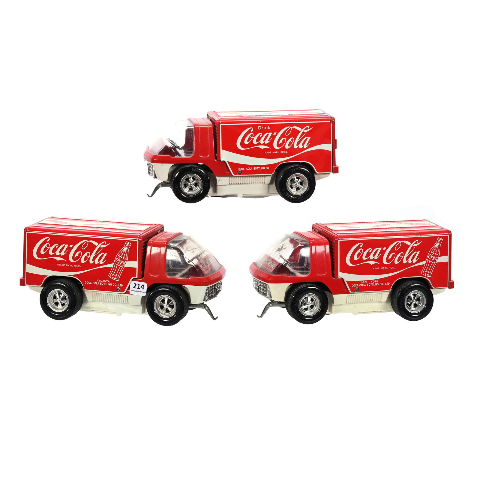 1973 Coca-Cola Set Of (3) Big Wheels (1 of 3)