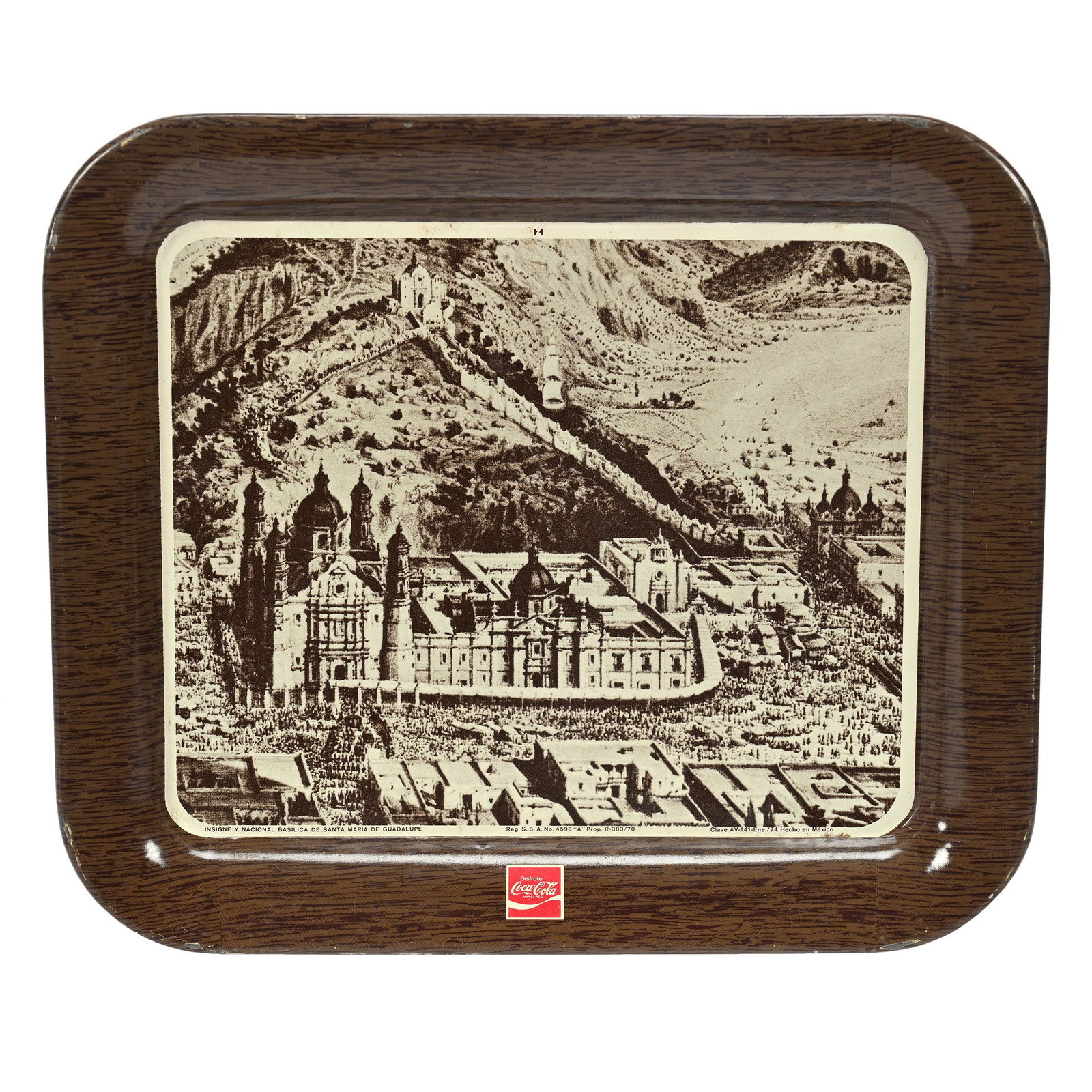 1970's Coca-Cola Mexican Tip Tray (1 of 2)