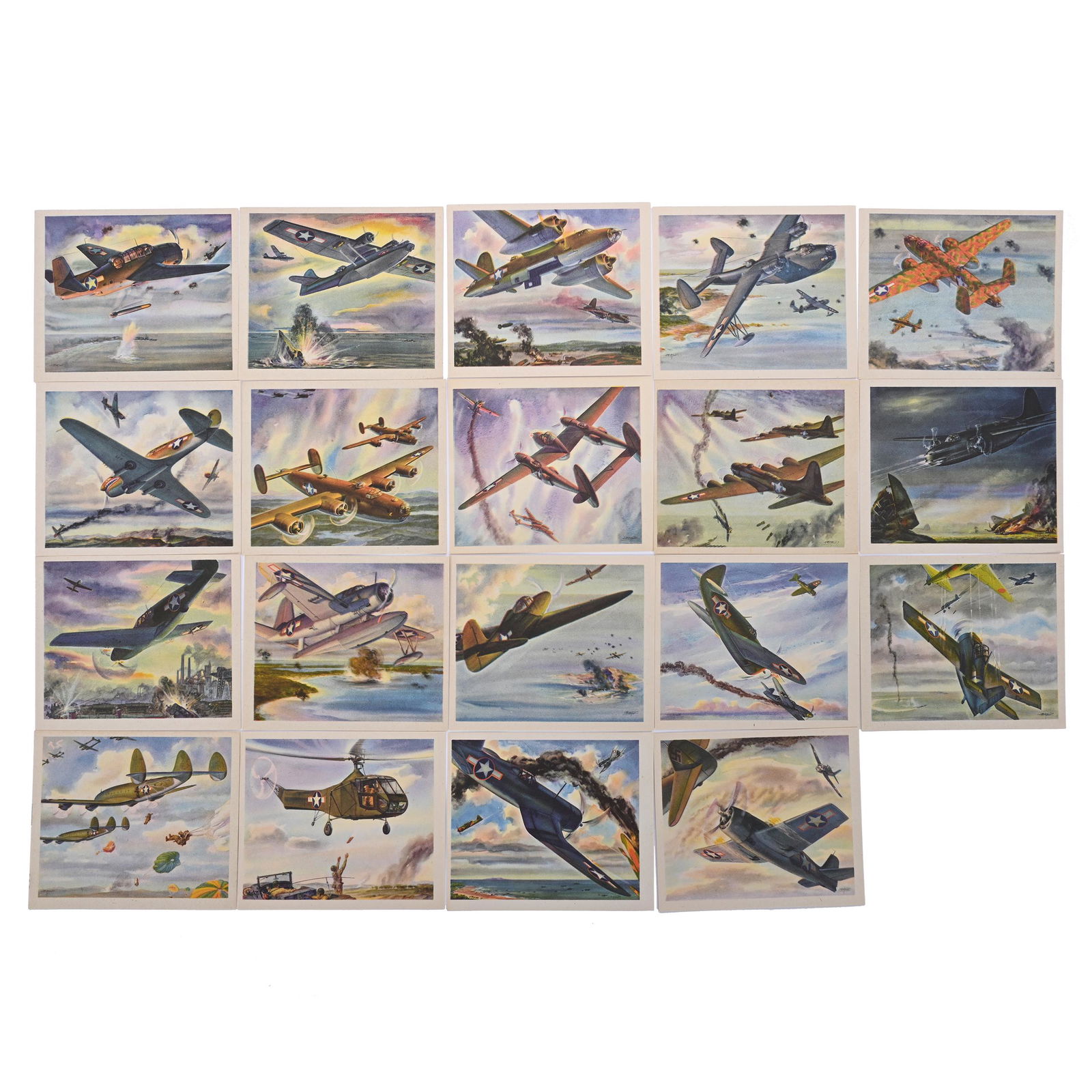 1943 coca-cola "America's Fighting Planes in Action" (1 of 6)