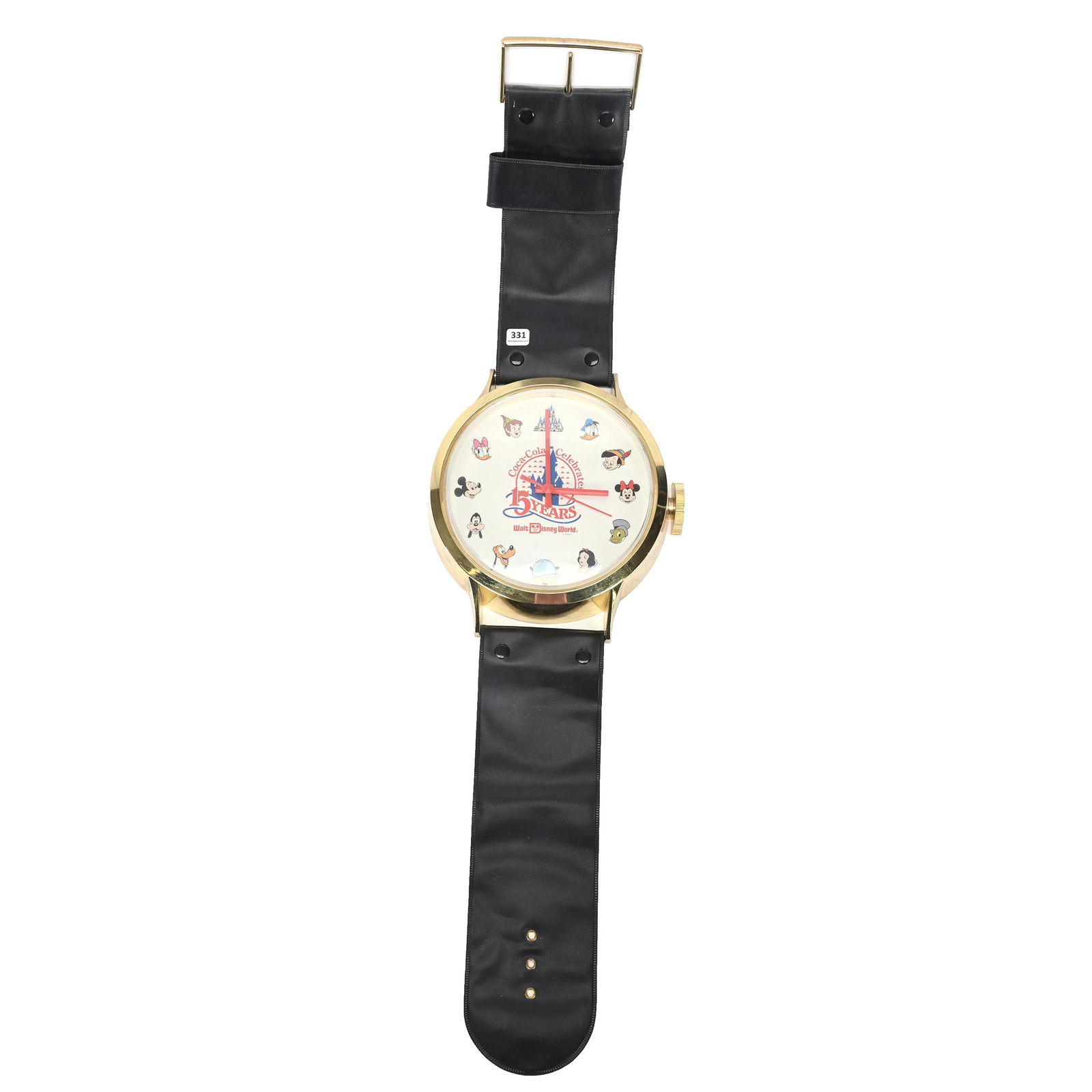 1986 Coca-Cola Battery Clock, 9" Diameter Dial (1 of 4)