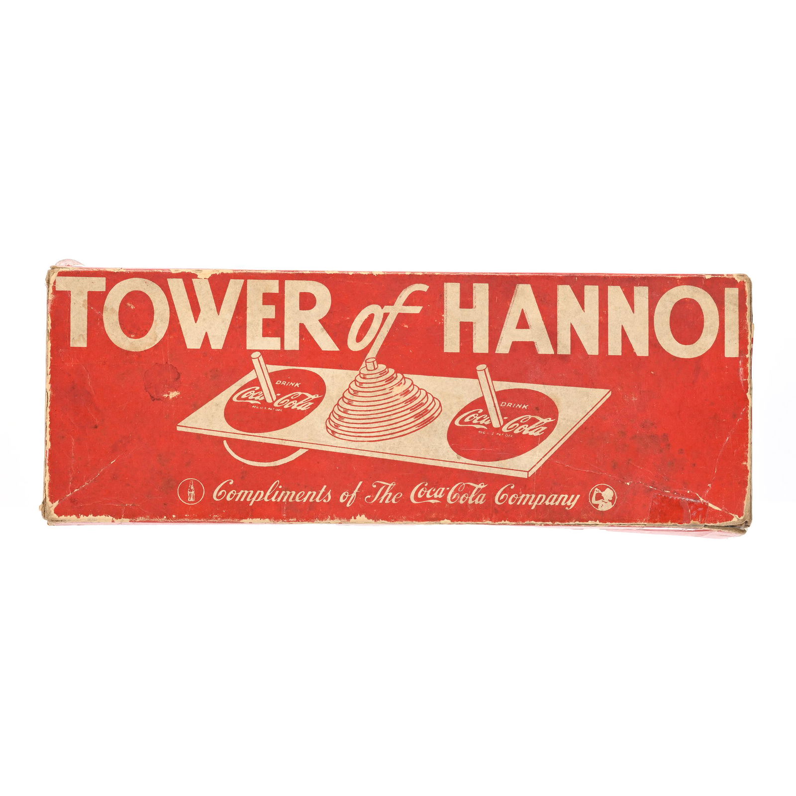1949 Coca-Cola Game, Tower Of Hannoi In Box (1 of 4)