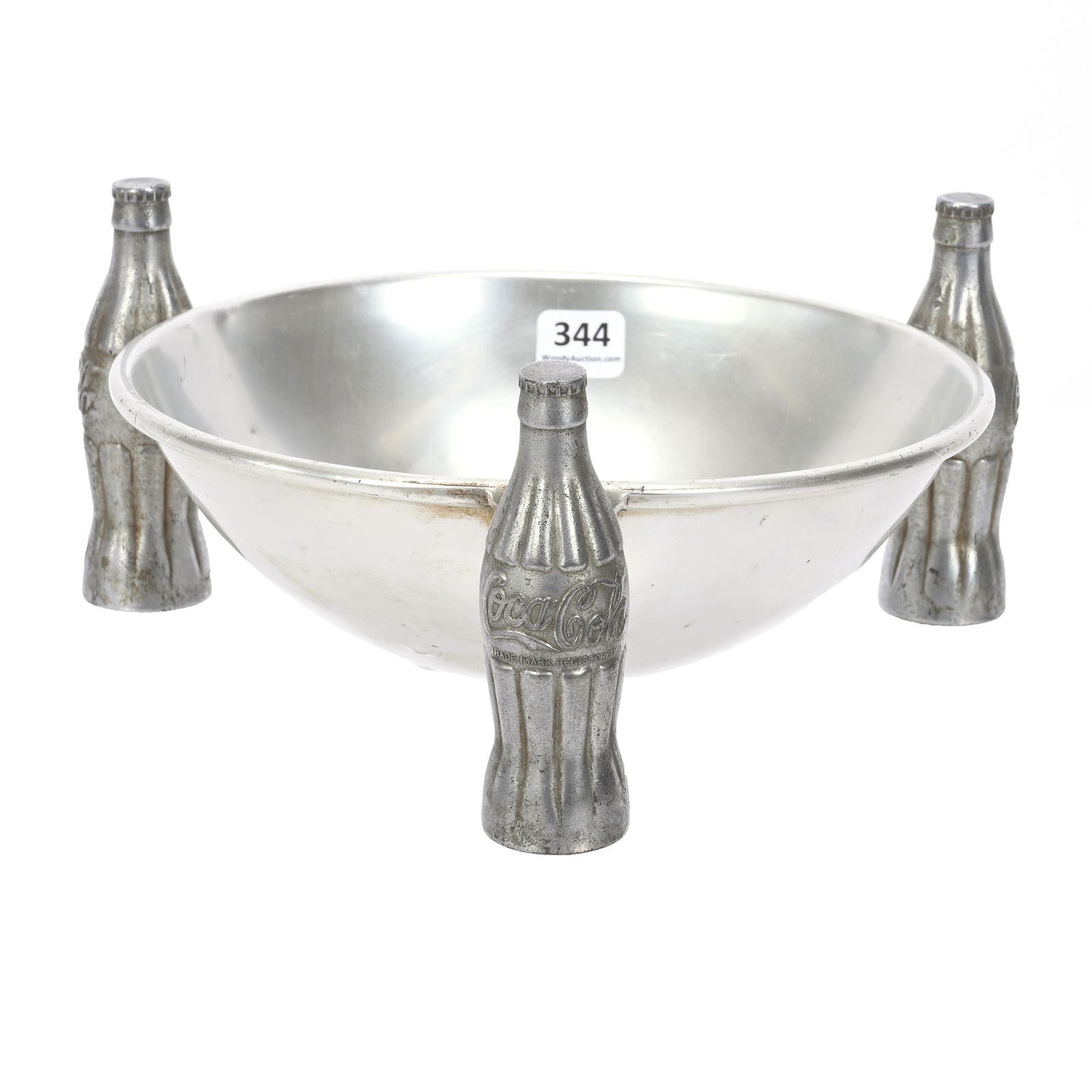 1930's Coca-Cola Aluminum Pretzel Bowl (1 of 3)