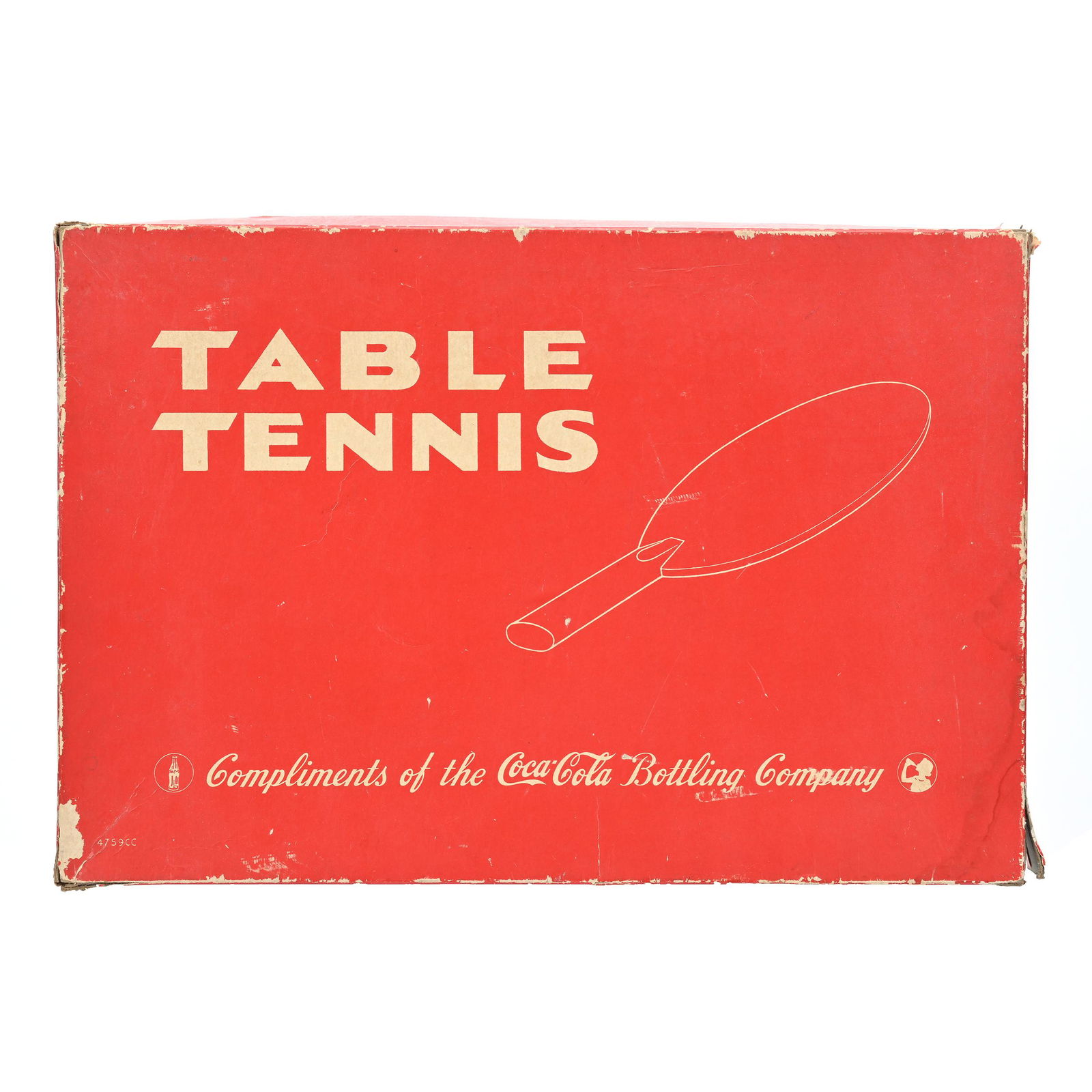 1940's - 50's Coca-Cola Table Tennis, Complete (1 of 3)