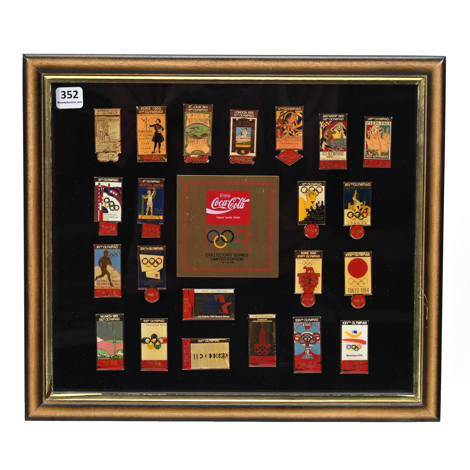 1992 Coca-Cola Pin Set With Box (1 of 6)