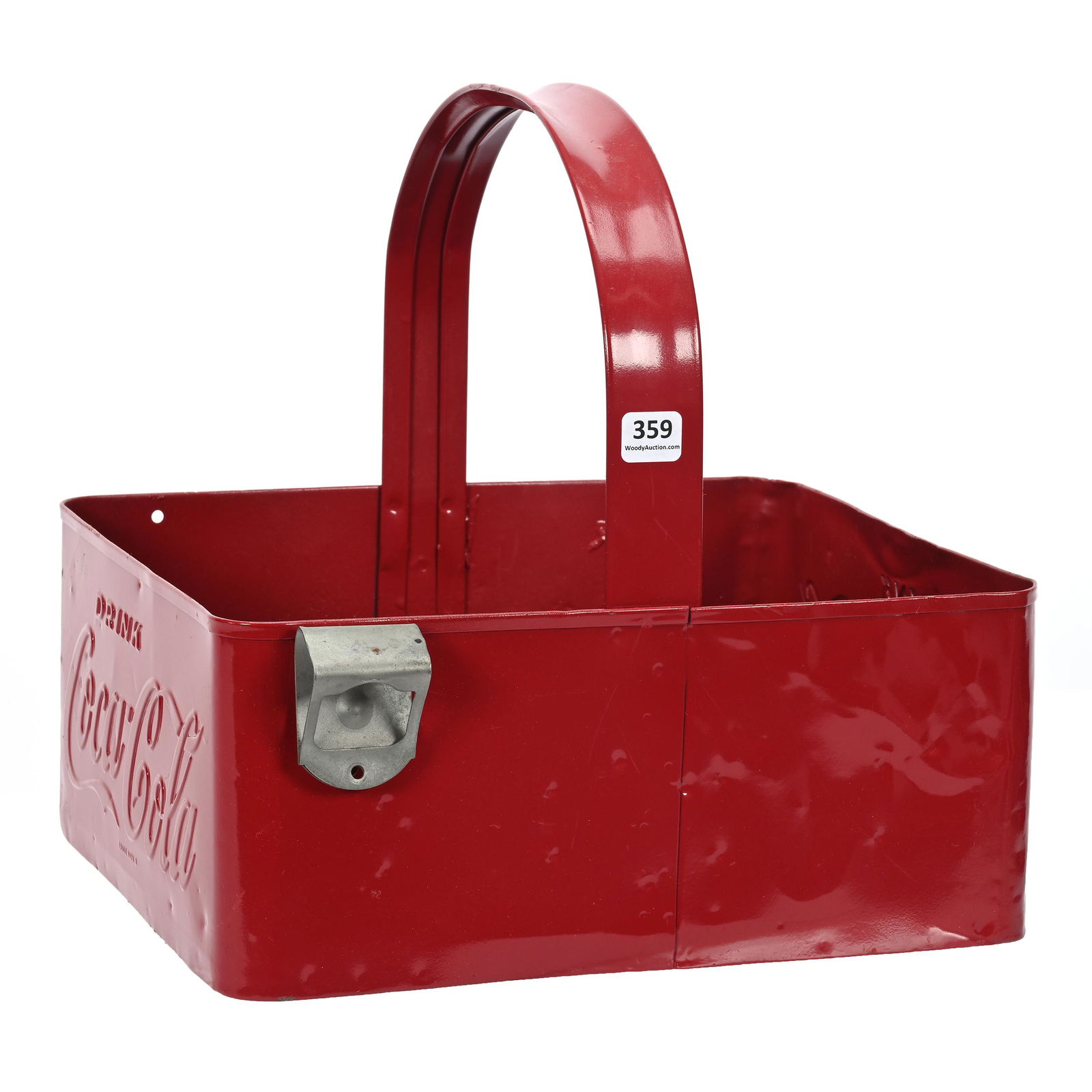 Metal Stadium Carrier, Coca-Cola, 1940's-50's (1 of 3)