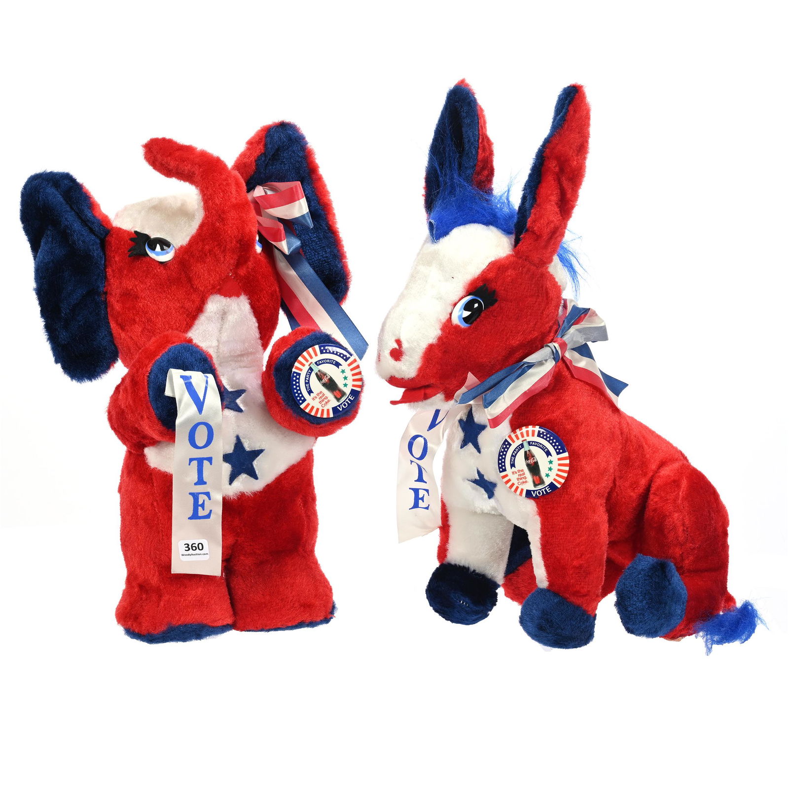 1950's-60's Coca-Cola (2) Rushton Political Animals (1 of 4)