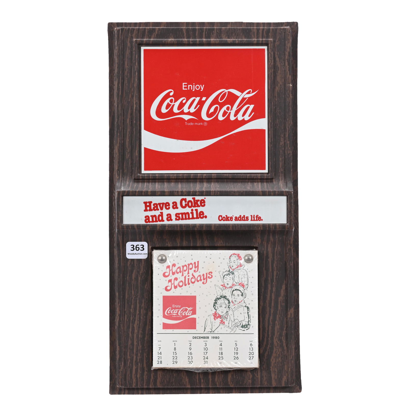 1981 Calendar, Coca-Cola, Mirro Plastic (1 of 2)