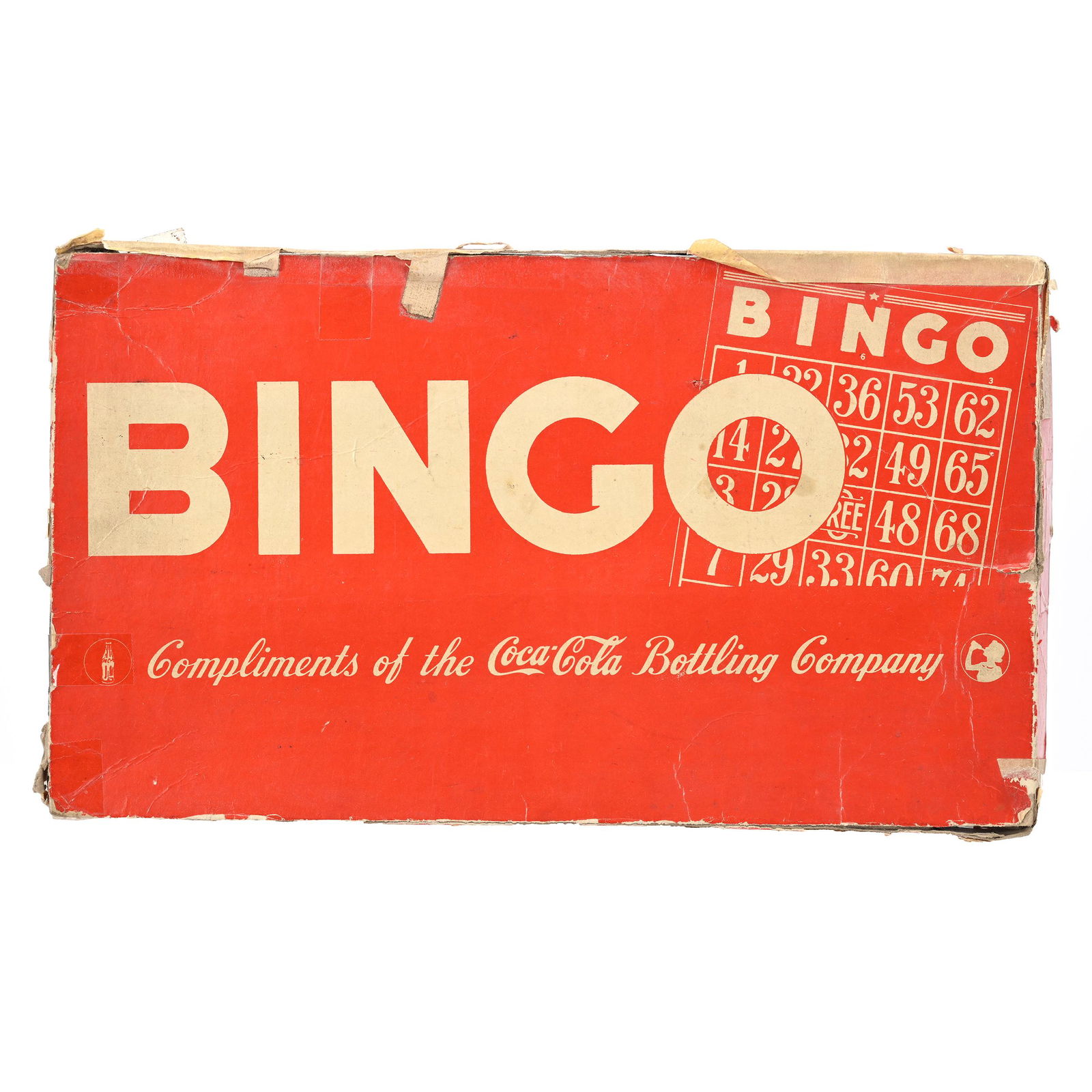 1940's - 50's Coca-Cola Bingo, Complete (1 of 2)