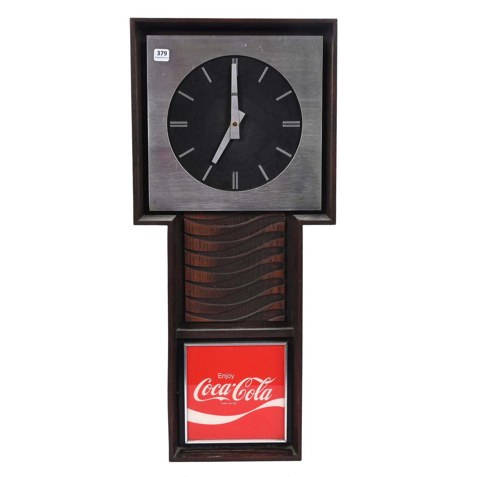 Wall Clock, Coca-Cola, Electric, Wave Look (1 of 2)