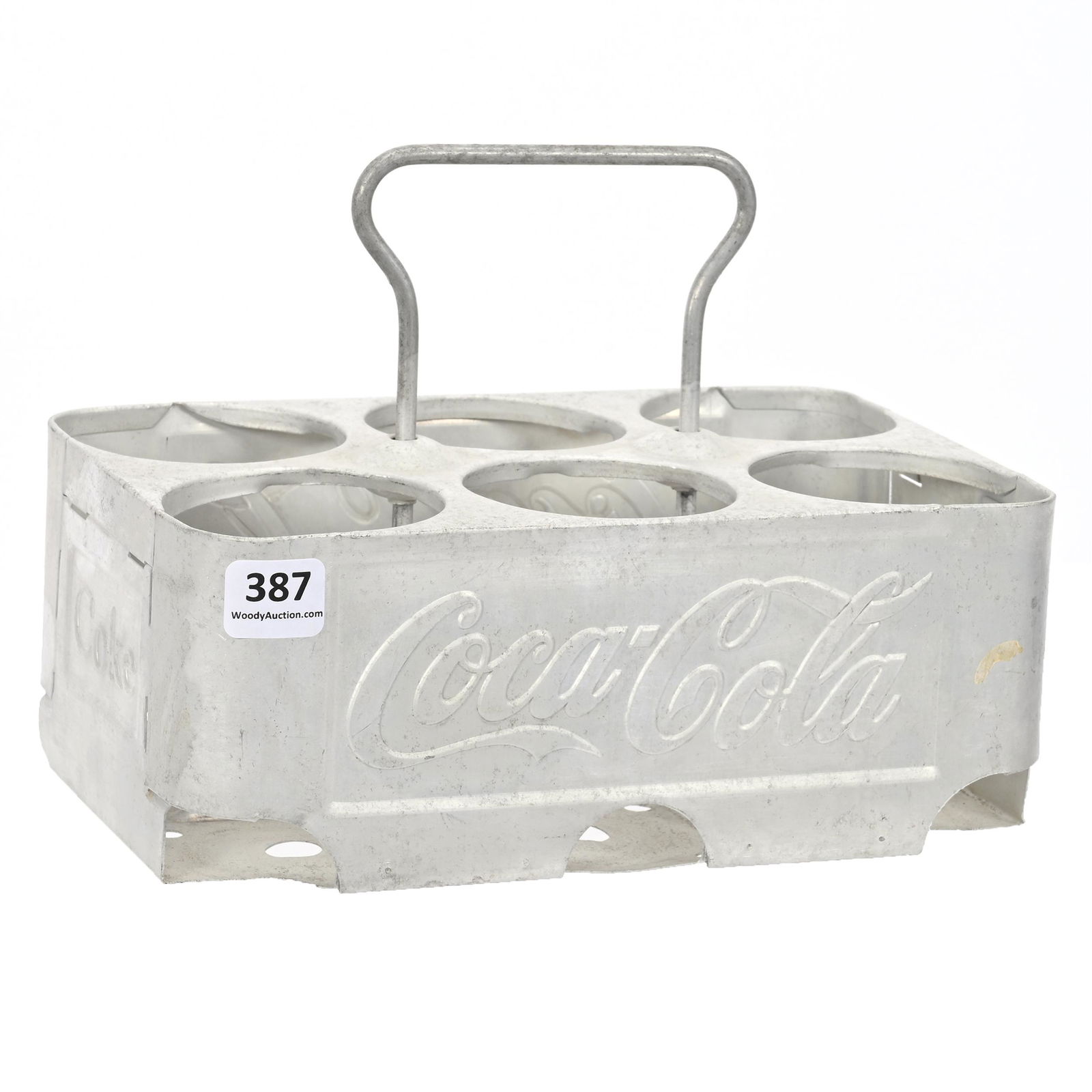 Aluminum Six-Pack Carrier, Coca-Cola, 1950's (1 of 3)