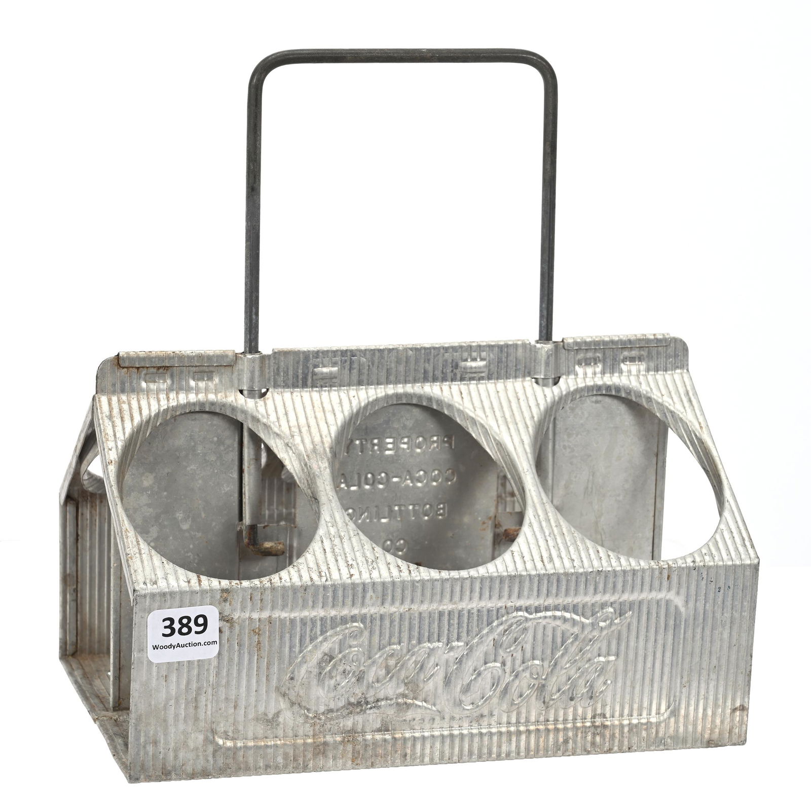 Aluminum Six-Pack Carrier, Coca-Cola, 1950's (1 of 3)