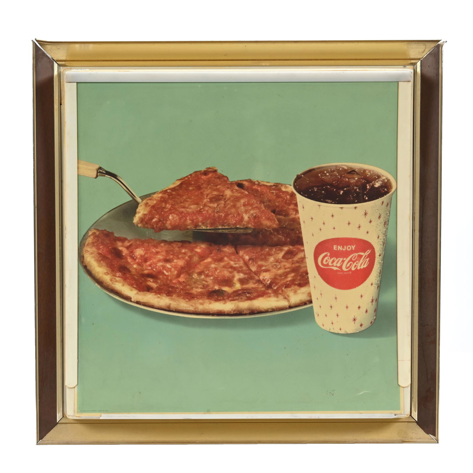 1960-70 Coca-Cola Light-Up Sign, Working Condition (1 of 3)