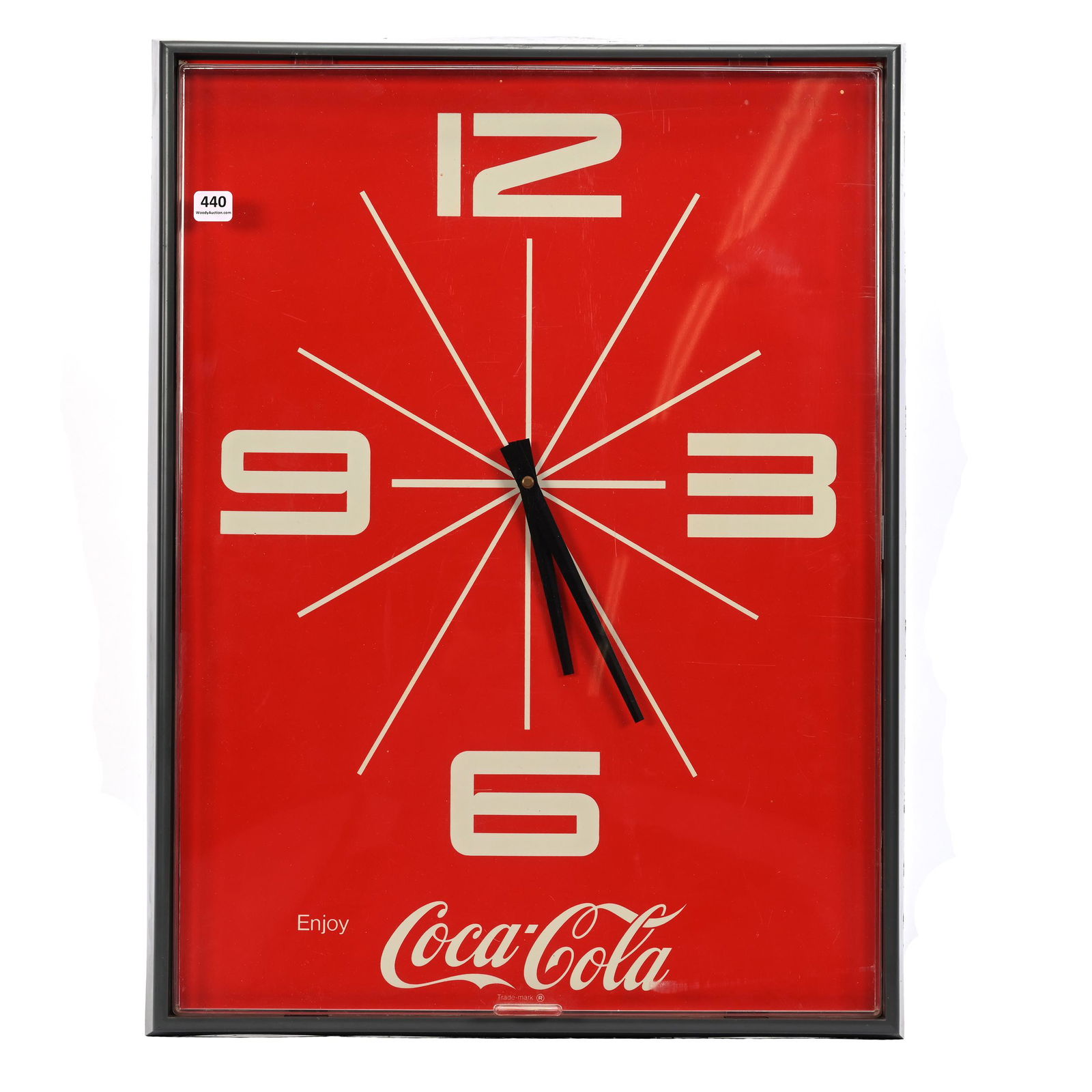 1960's Coca-Cola Plastic Battery Clock (1 of 2)