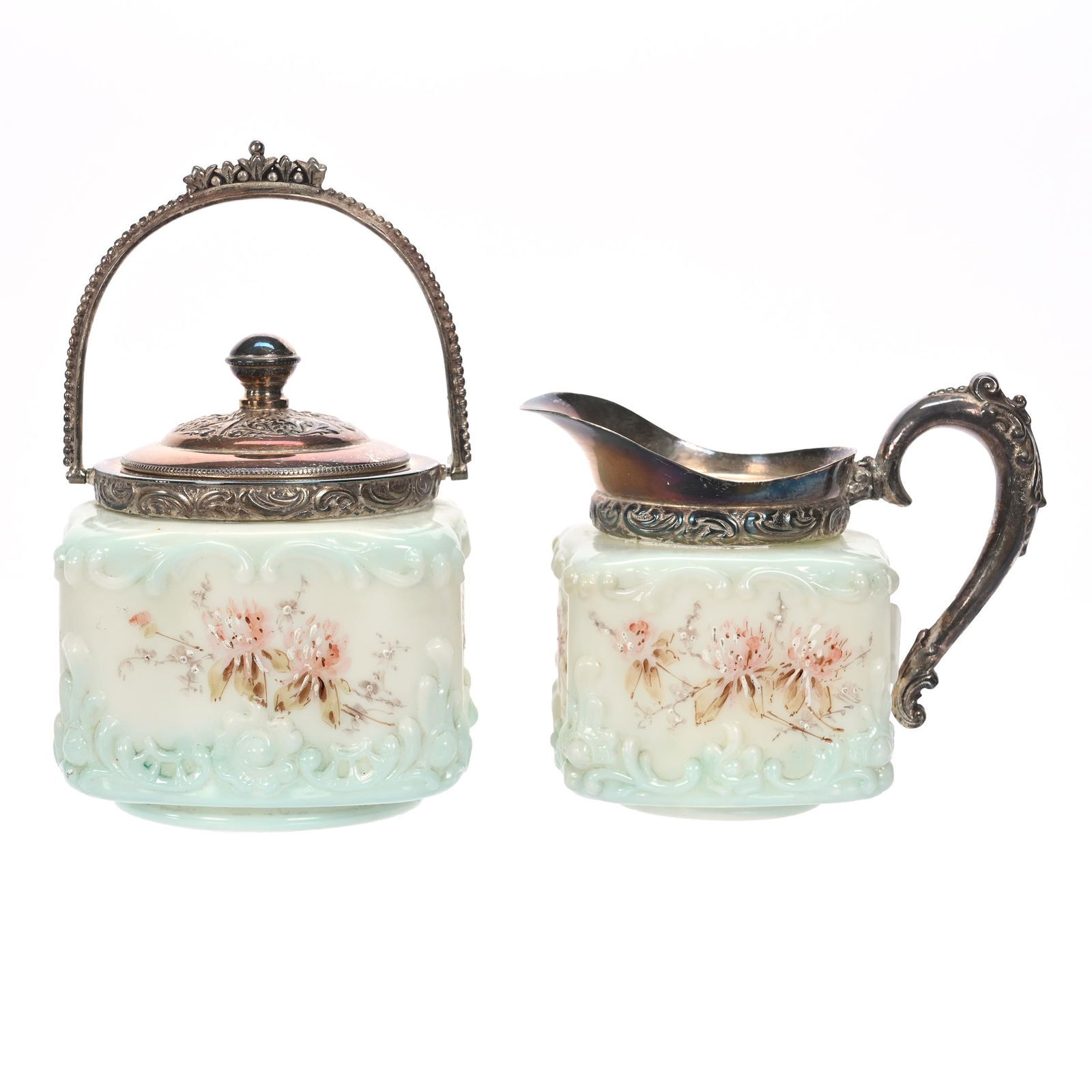Creamer & Sugar Set, Wave Crest Banner Mark (1 of 3)