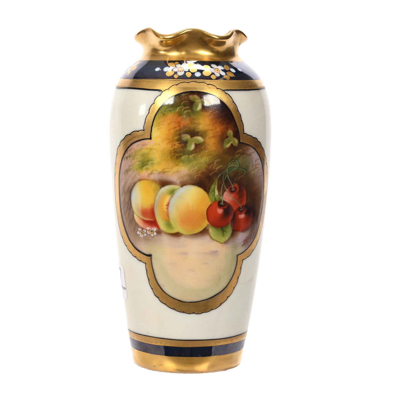 Vase Marked Pickard, Deserted Garden (1 of 4)