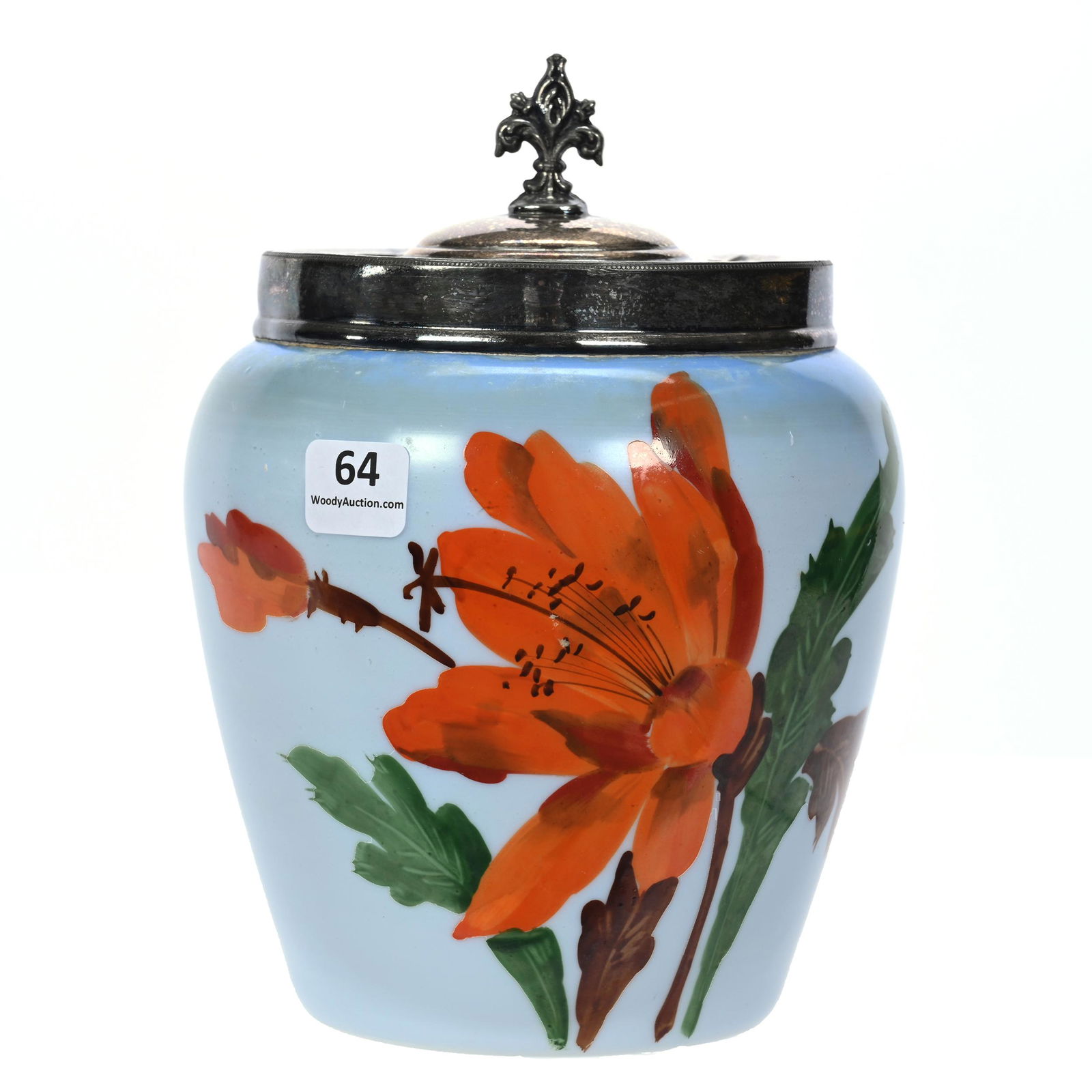 Biscuit Jar, Wave Crest Style (1 of 3)