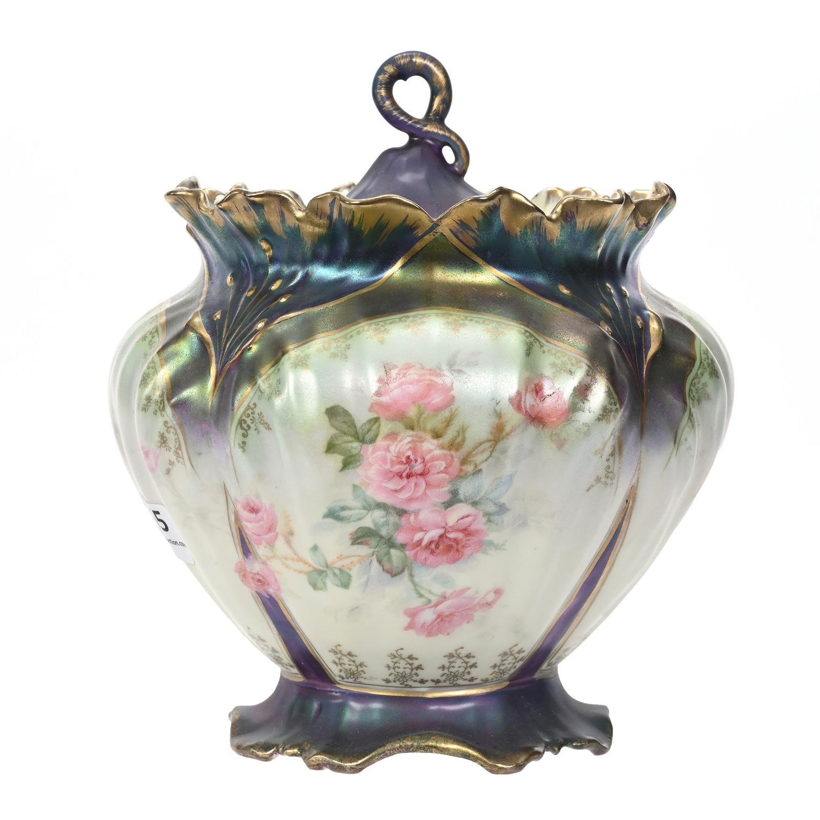 Biscuit Jar Marked R.S. Prussia (1 of 3)