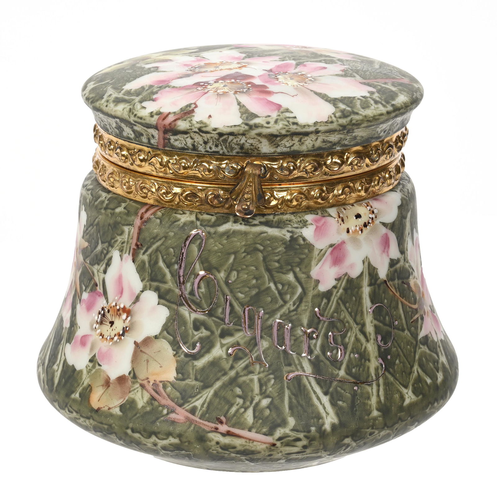 Cigar Jar Marked Kelva (1 of 4)