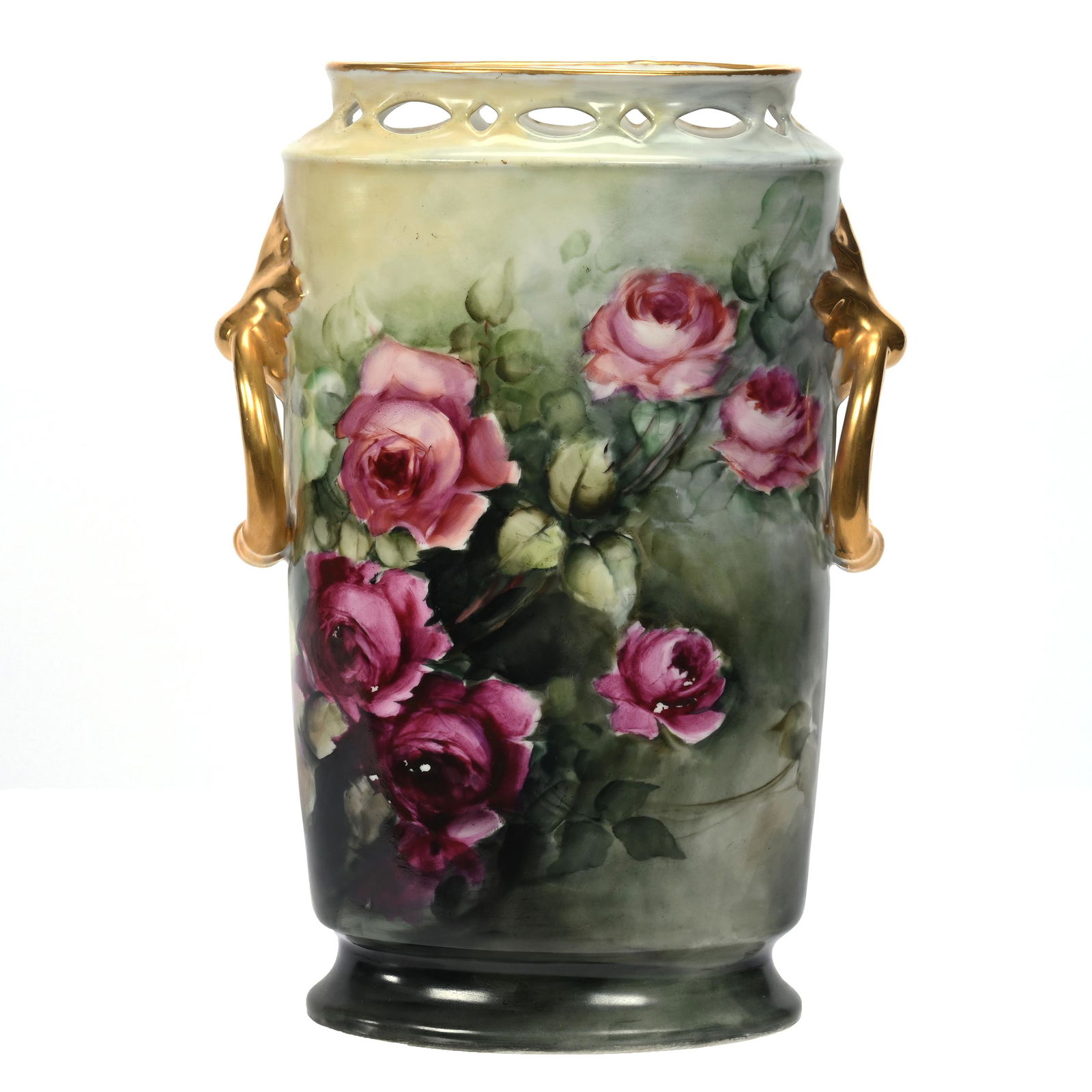 Vase Marked B & C Limoges Porcelain (1 of 3)