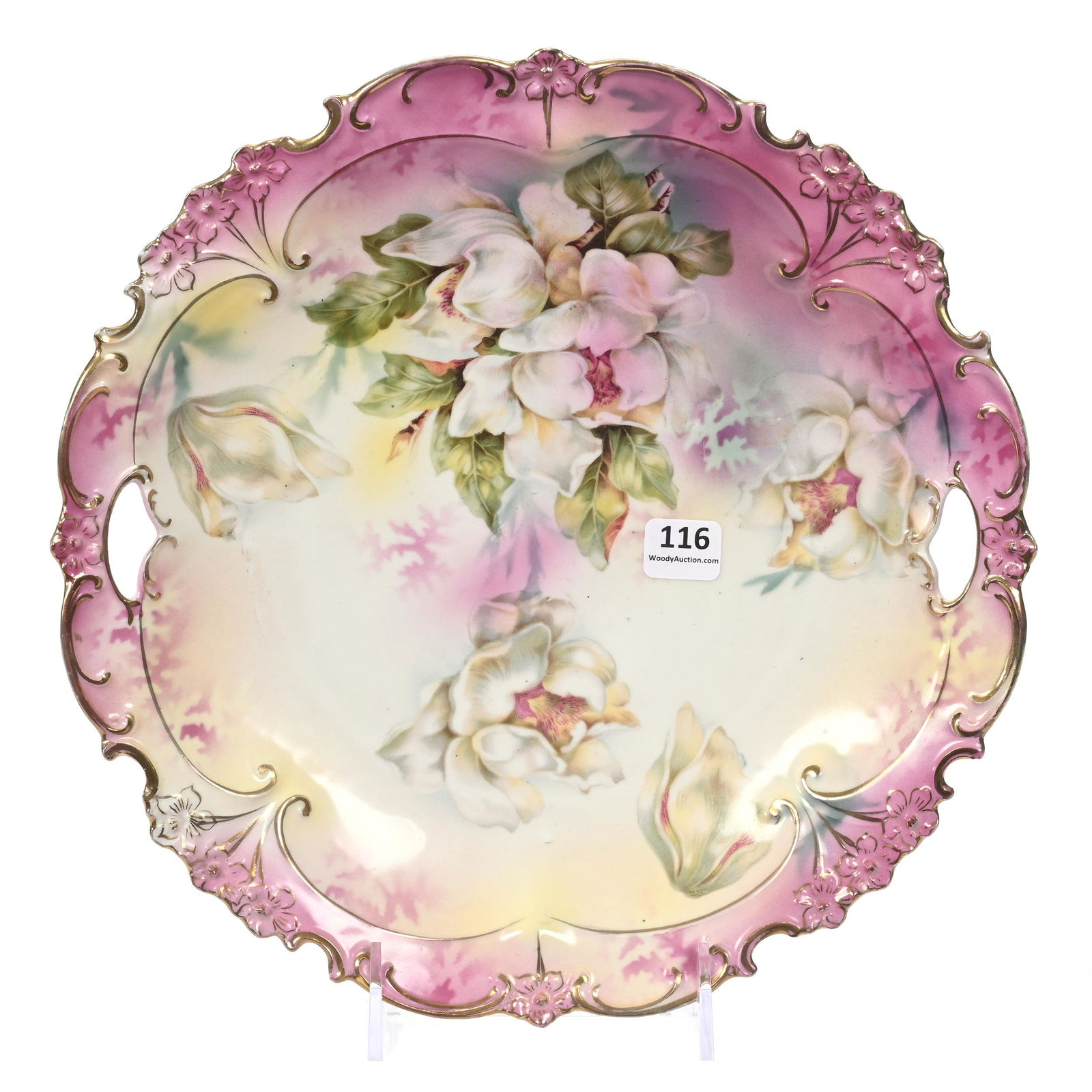 Cake Plate Marked R.S. Prussia (1 of 2)