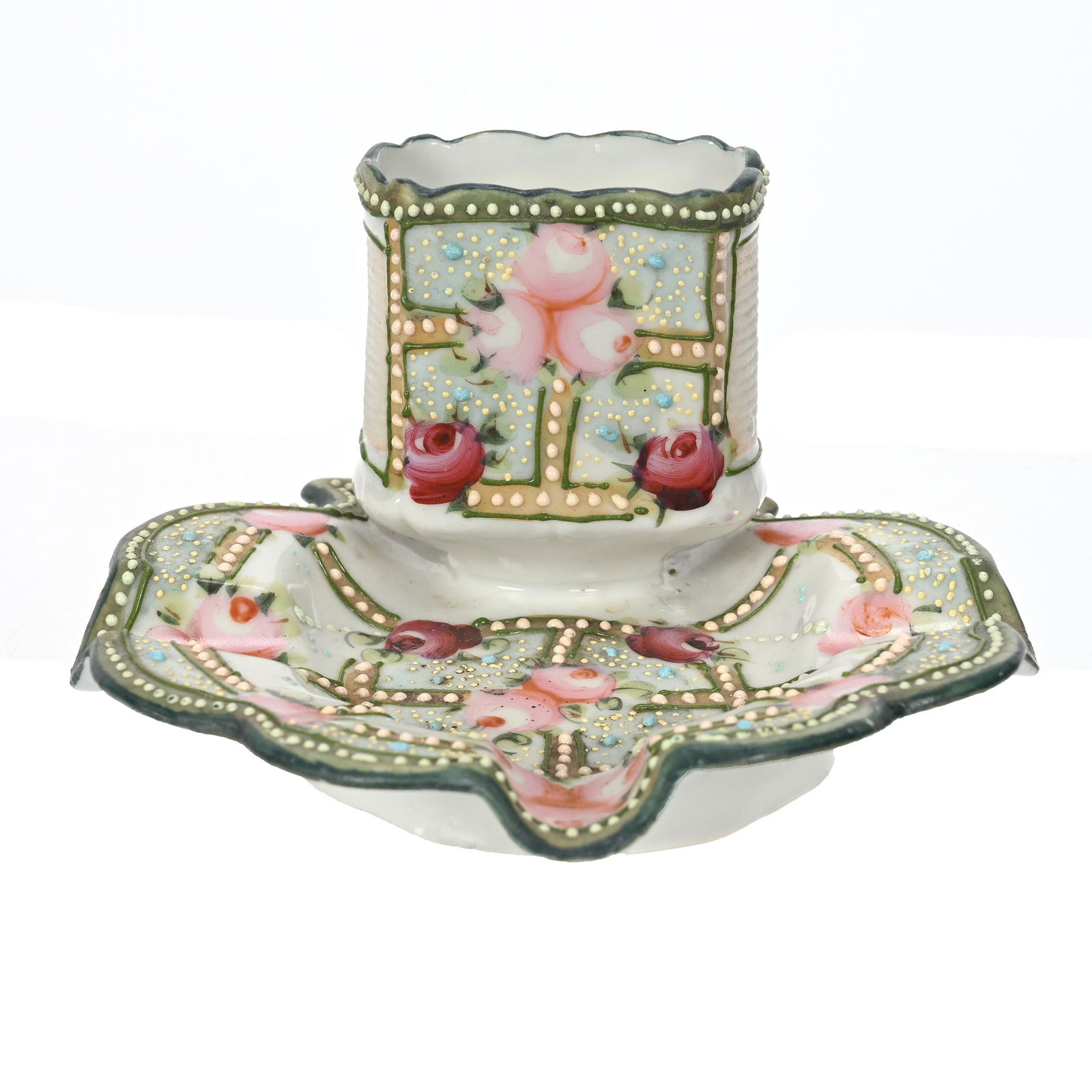 Match Holder/Striker/Ashtray, Unmarked Nippon (1 of 3)