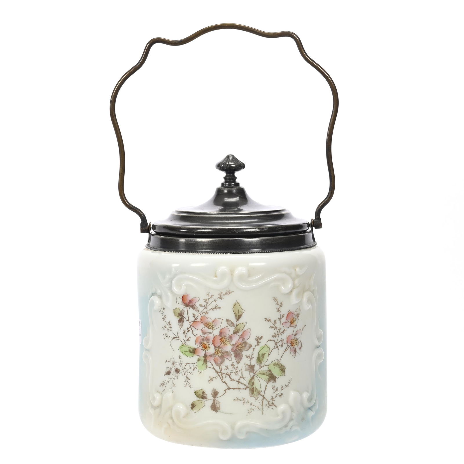 Biscuit Jar, Unmarked Wave Crest Style (1 of 3)