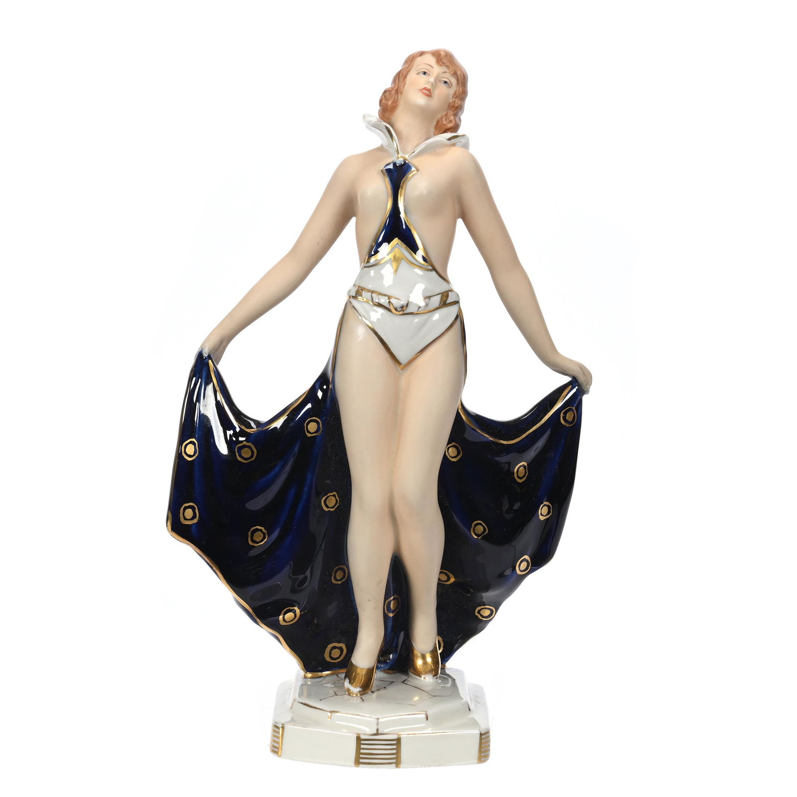 Figurine Marked Royal Dux (Pink Triangle) #3235 (1 of 3)