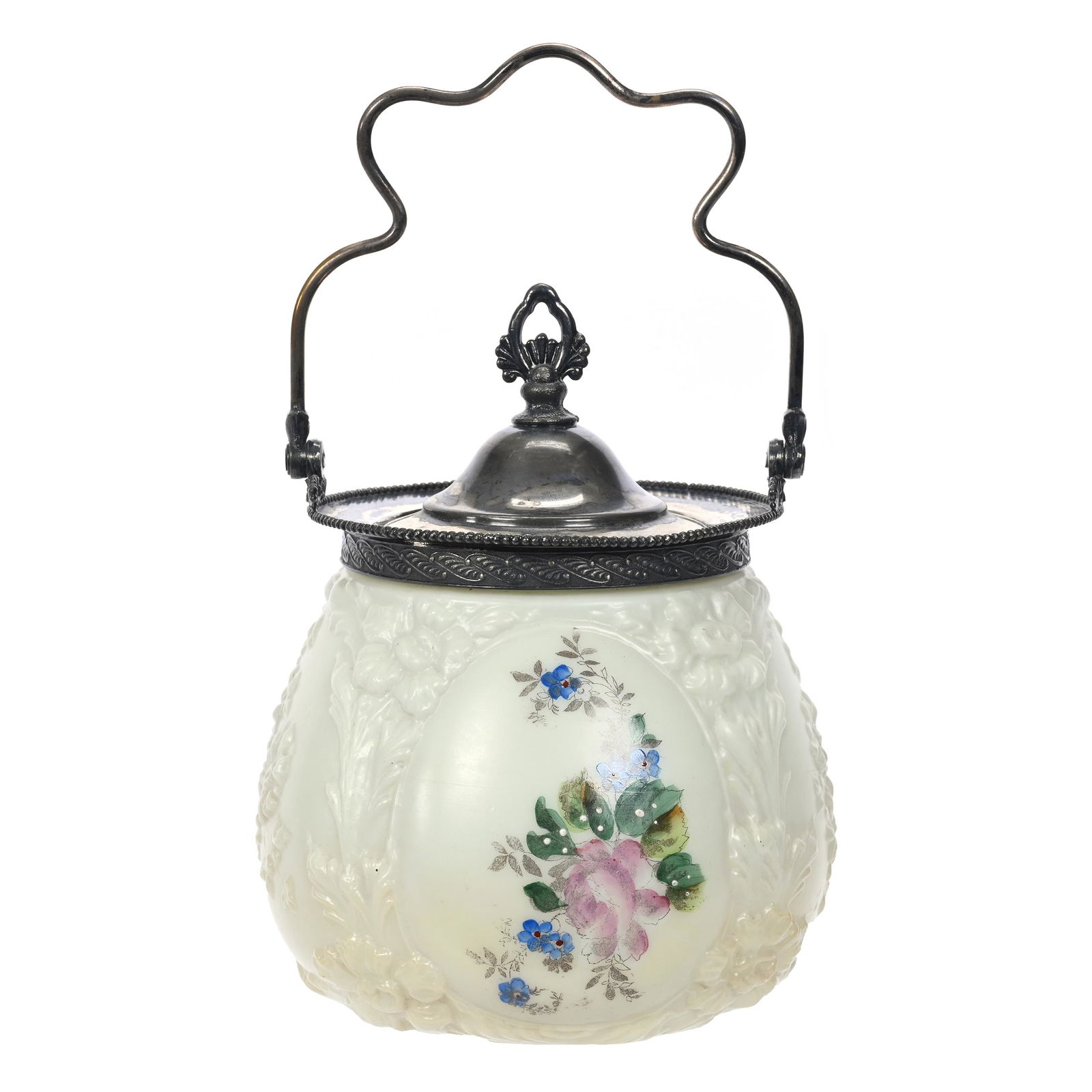 Biscuit Jar, Unmarked Wave Crest Style (1 of 3)