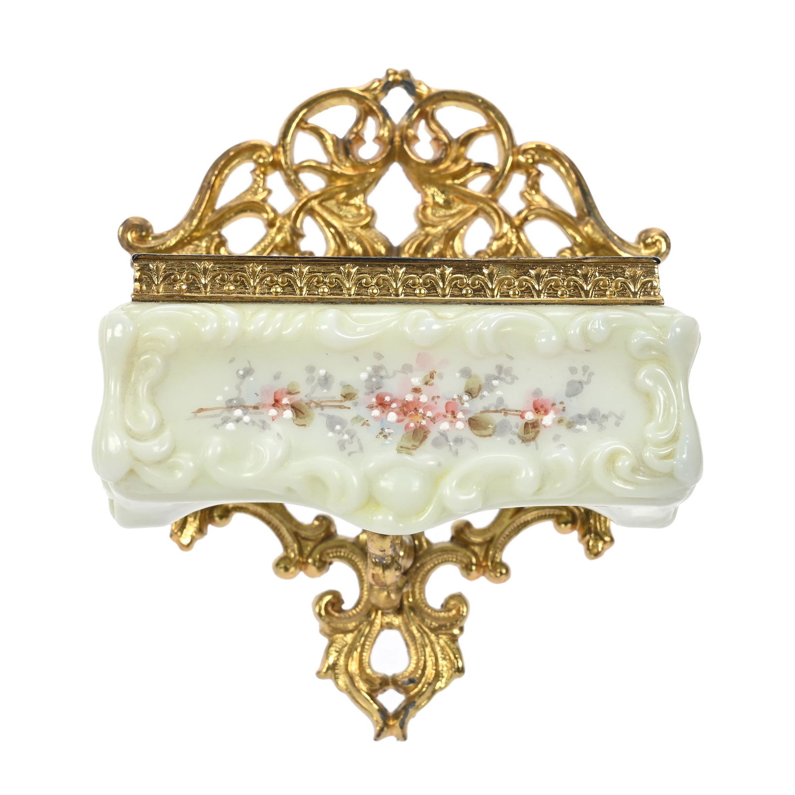 Wall Match Holder, Wave Crest Banner Mark (1 of 3)